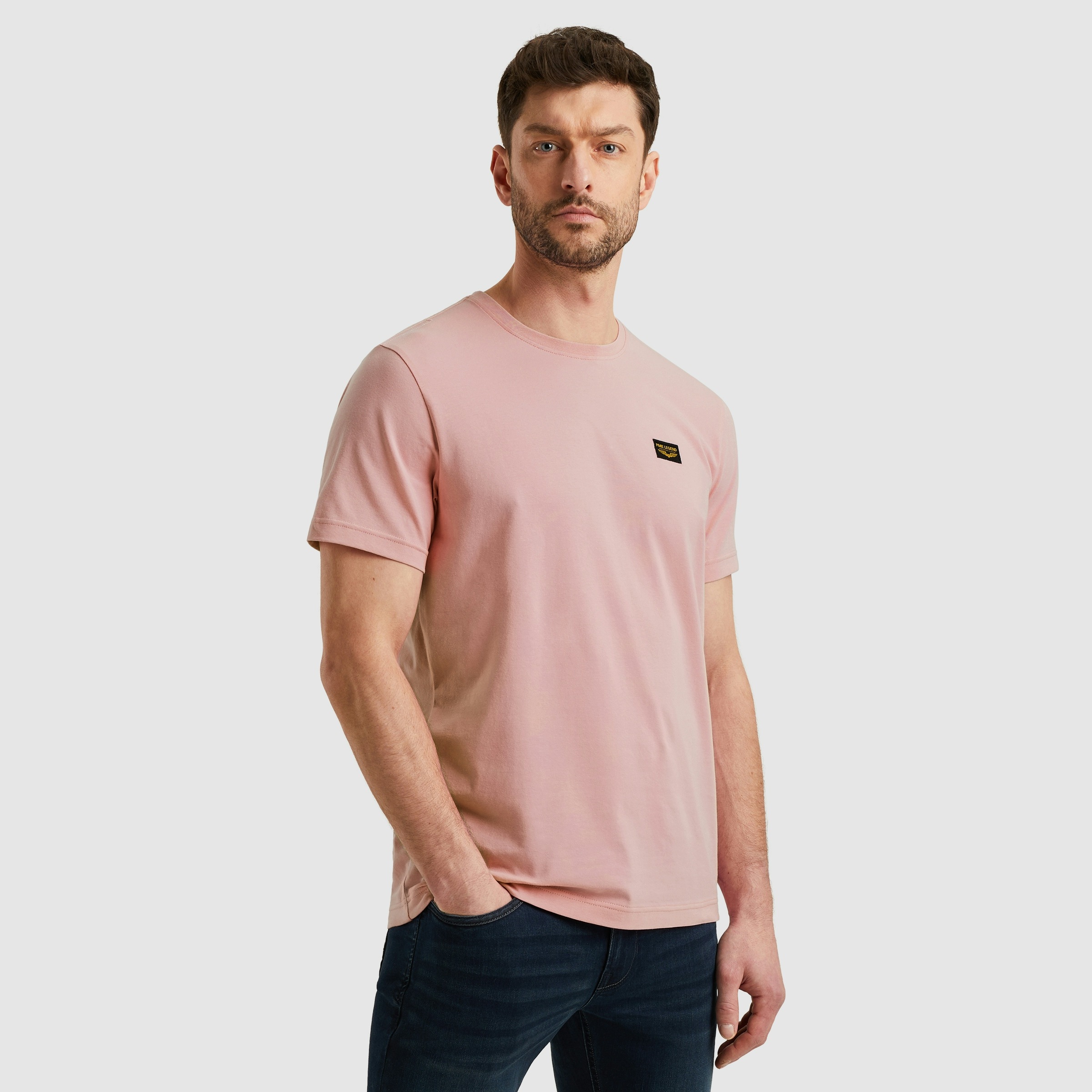 PME LEGEND T-Shirt, mit Logobadge