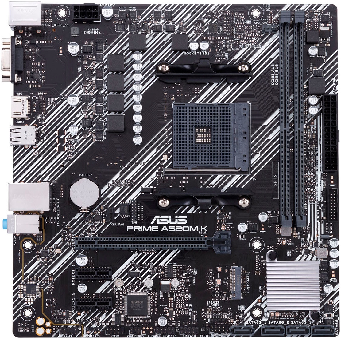 Asus Mainboard »PRIME A520M-K«