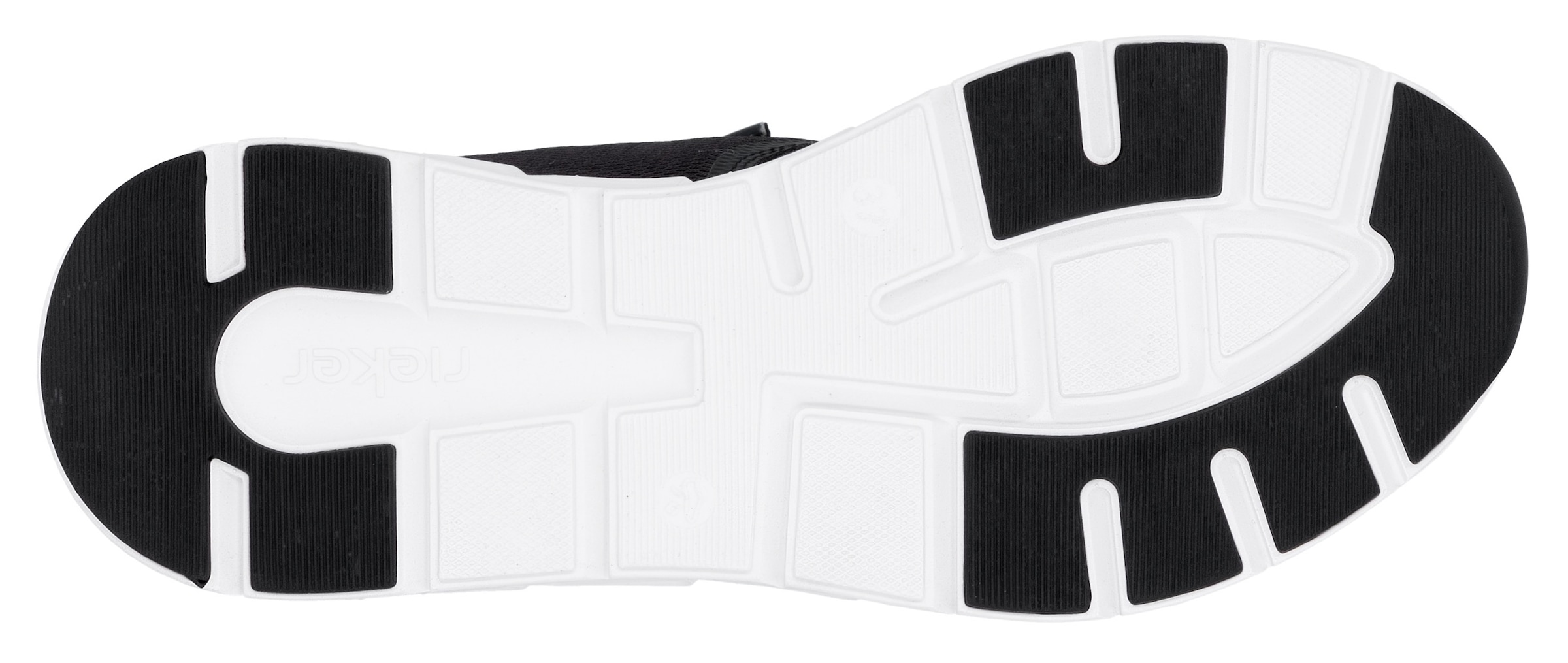 RIEKER Sport Slip-On Sneaker »Preston«, Freizeitschuh, Halbschuh, Schlupfschuh mit Gummizug