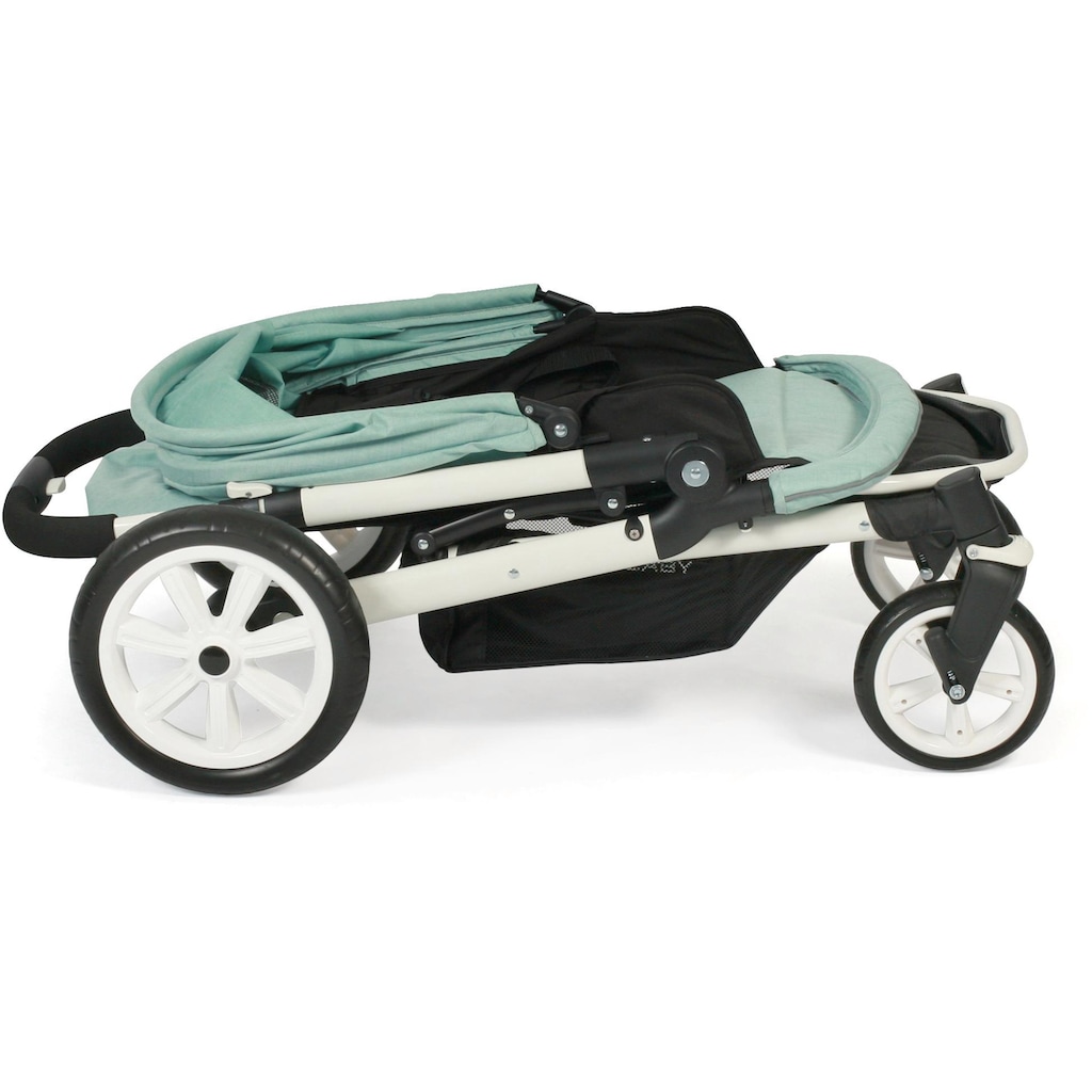 CHIC4BABY Sport-Kinderwagen »Boomer, mint«, mit schwenk- und feststellbaren Vorderrädern