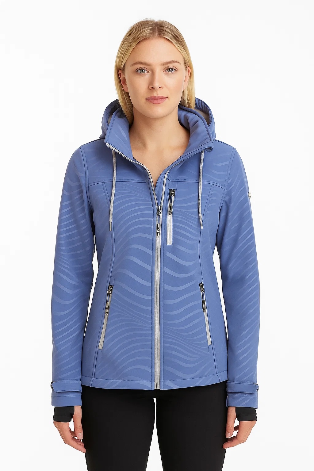 LPO Softshelljacke »Softshelljacke Sarina« mit Allover‑Prägung