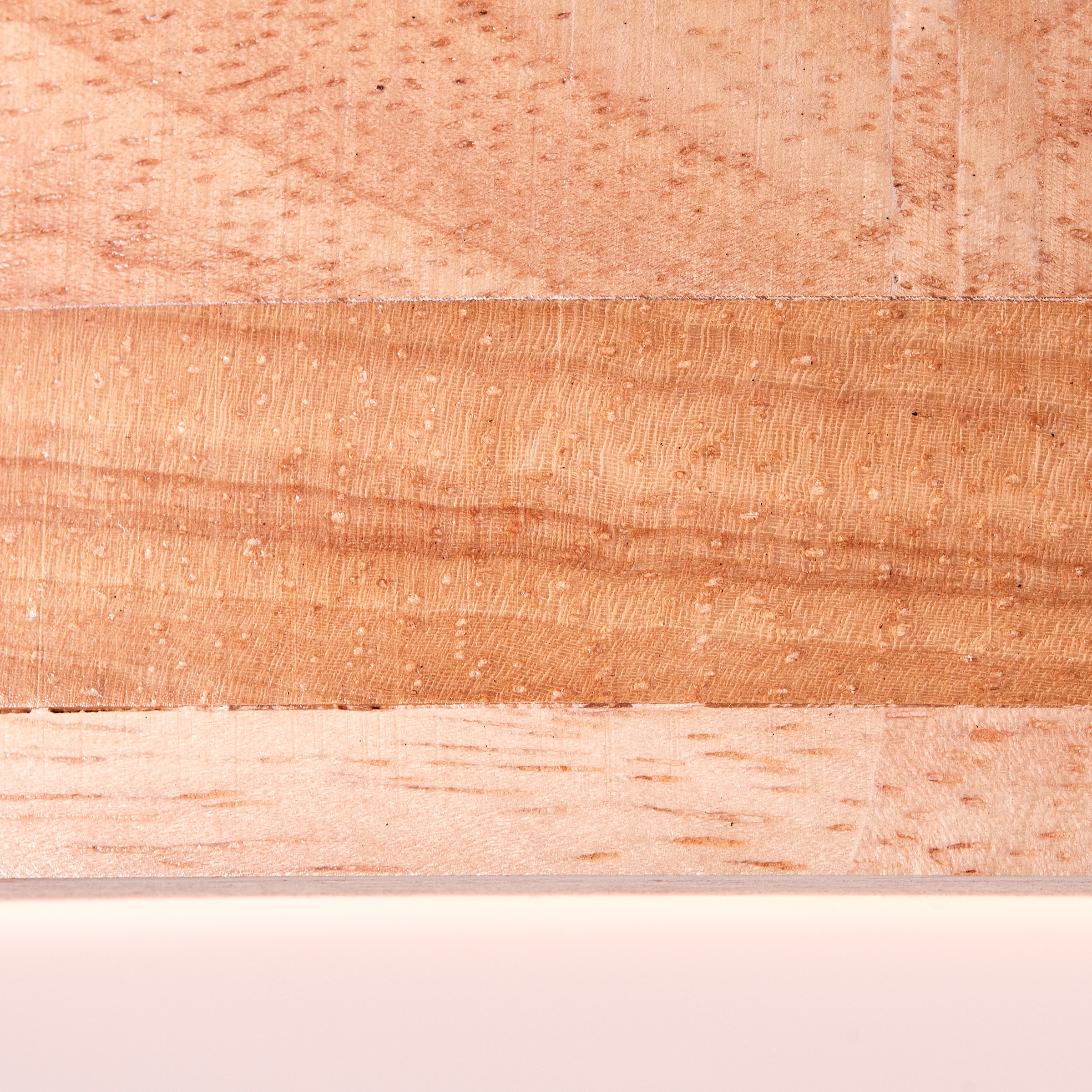 Brilliant LED Deckenleuchte »Slimline«, 1 flammig, Leuchtmittel LED-Modul | LED fest integriert, Ø 34 cm, CCT, 1300 lm, Metall/Holz/Kunststoff, holz hell/weiß