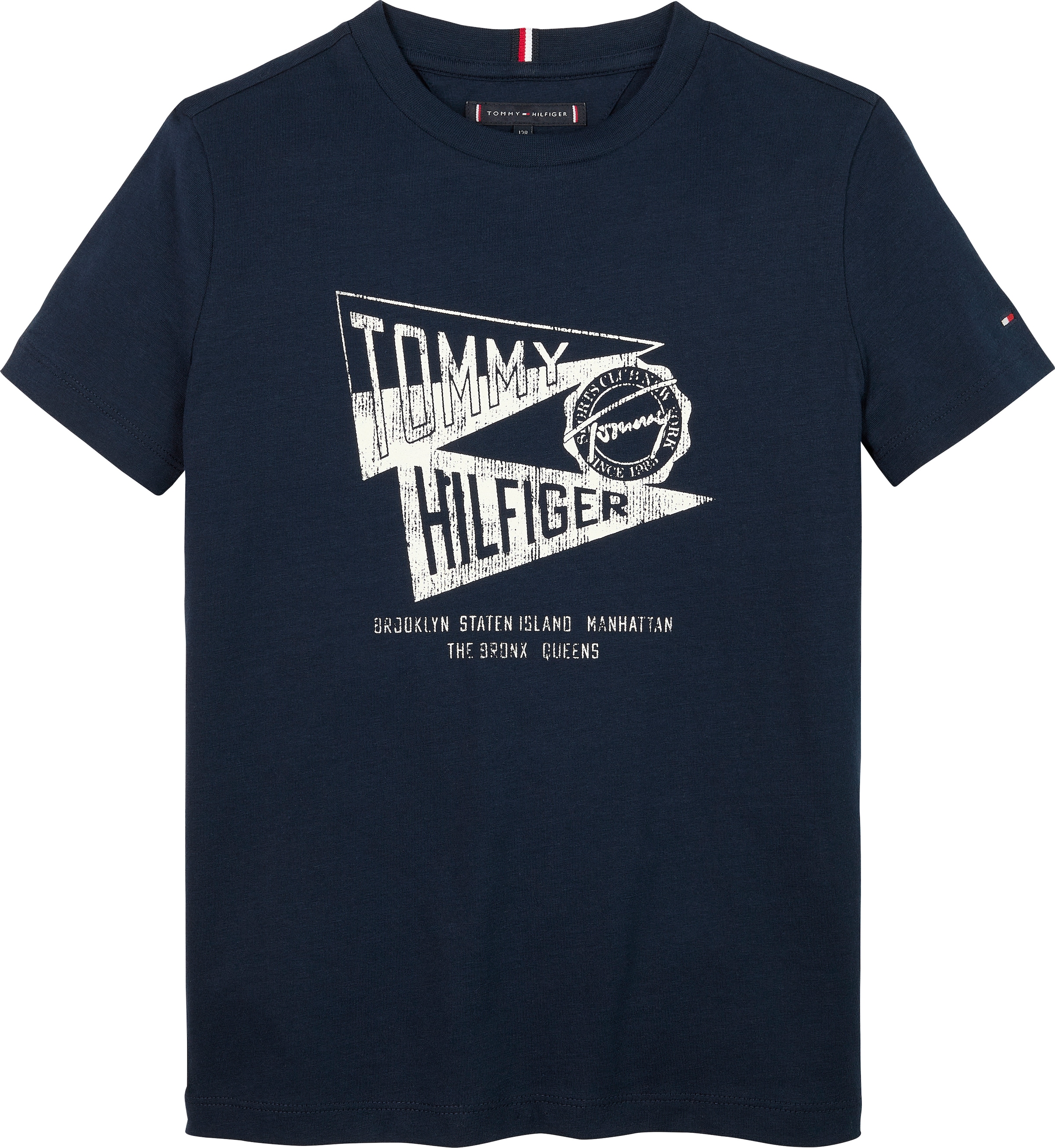 Tommy Hilfiger T-Shirt »TEXTURED GRAPHIC PRINT TEE SS«, für Kinder bis 16 Jahre