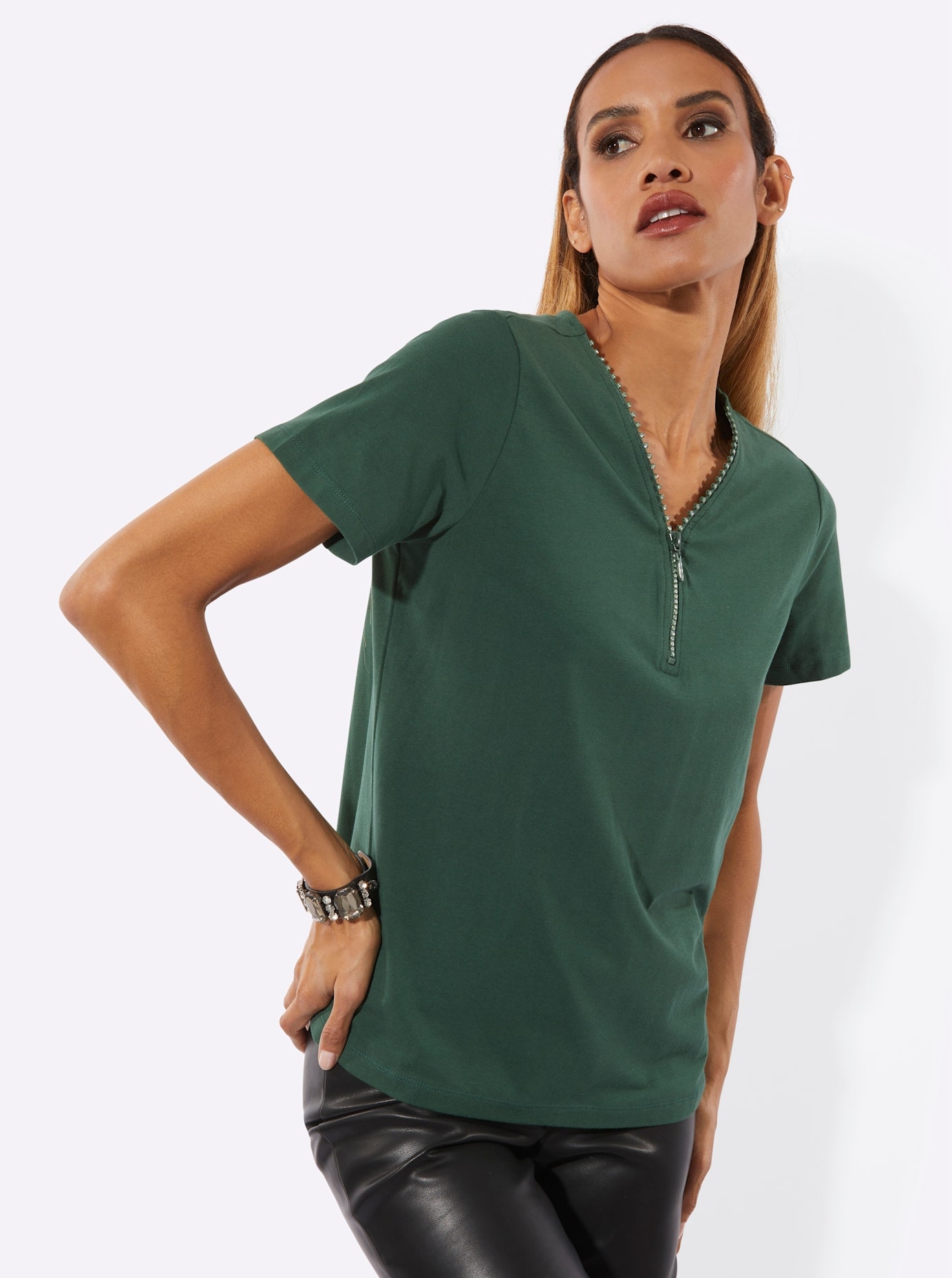 creation L V-Shirt »Kurzarm-Shirt« 1 tlg. tlg.