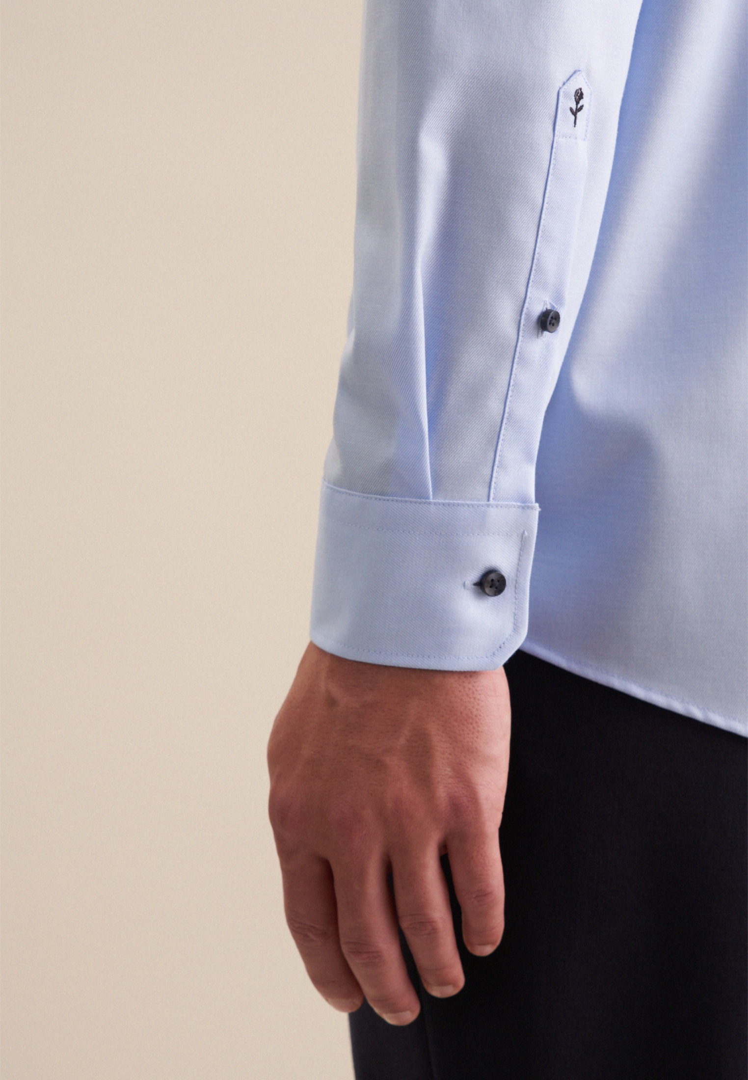 seidensticker Businesshemd »Comfort«, Comfort Langarm Kentkragen Uni