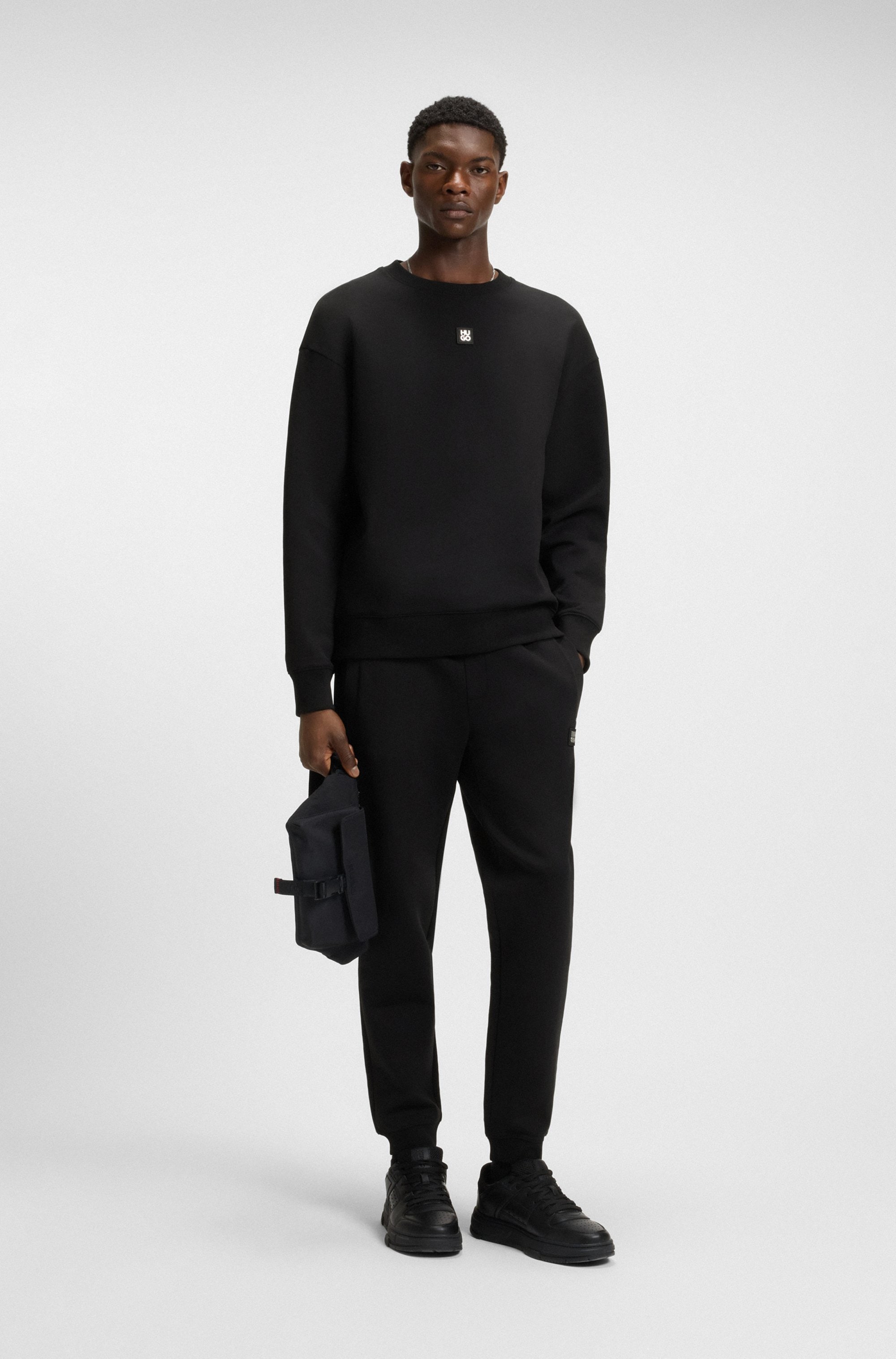 HUGO Sweathose »Dimacs«  elastischer Bund mit Kordelzug, Relaxed Fit, Baumwollmix