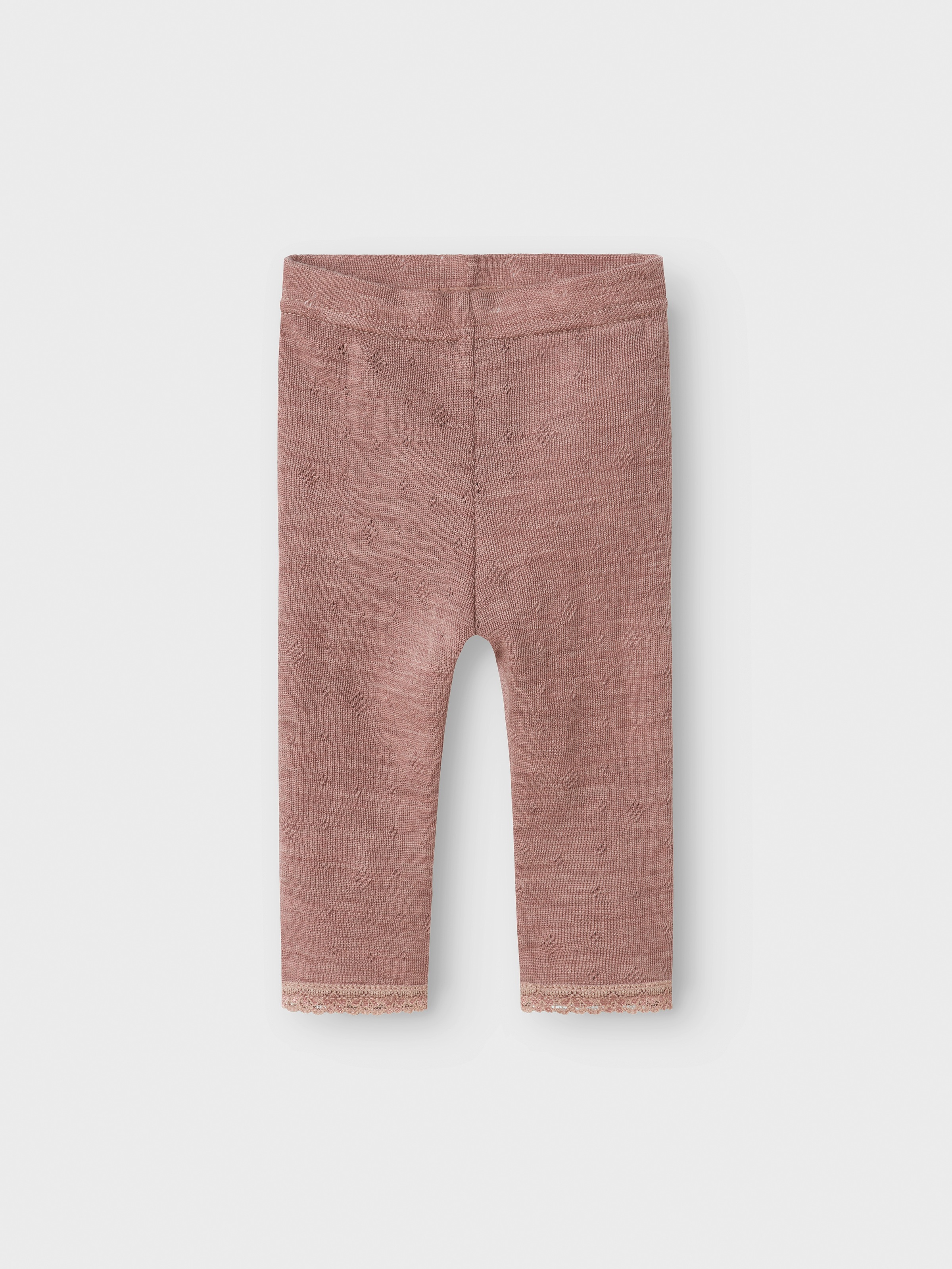 Name It Leggings »NBFWANG WOOL NEEDLE LEGGING SOLID NOOS«, aus reiner Merinowolle