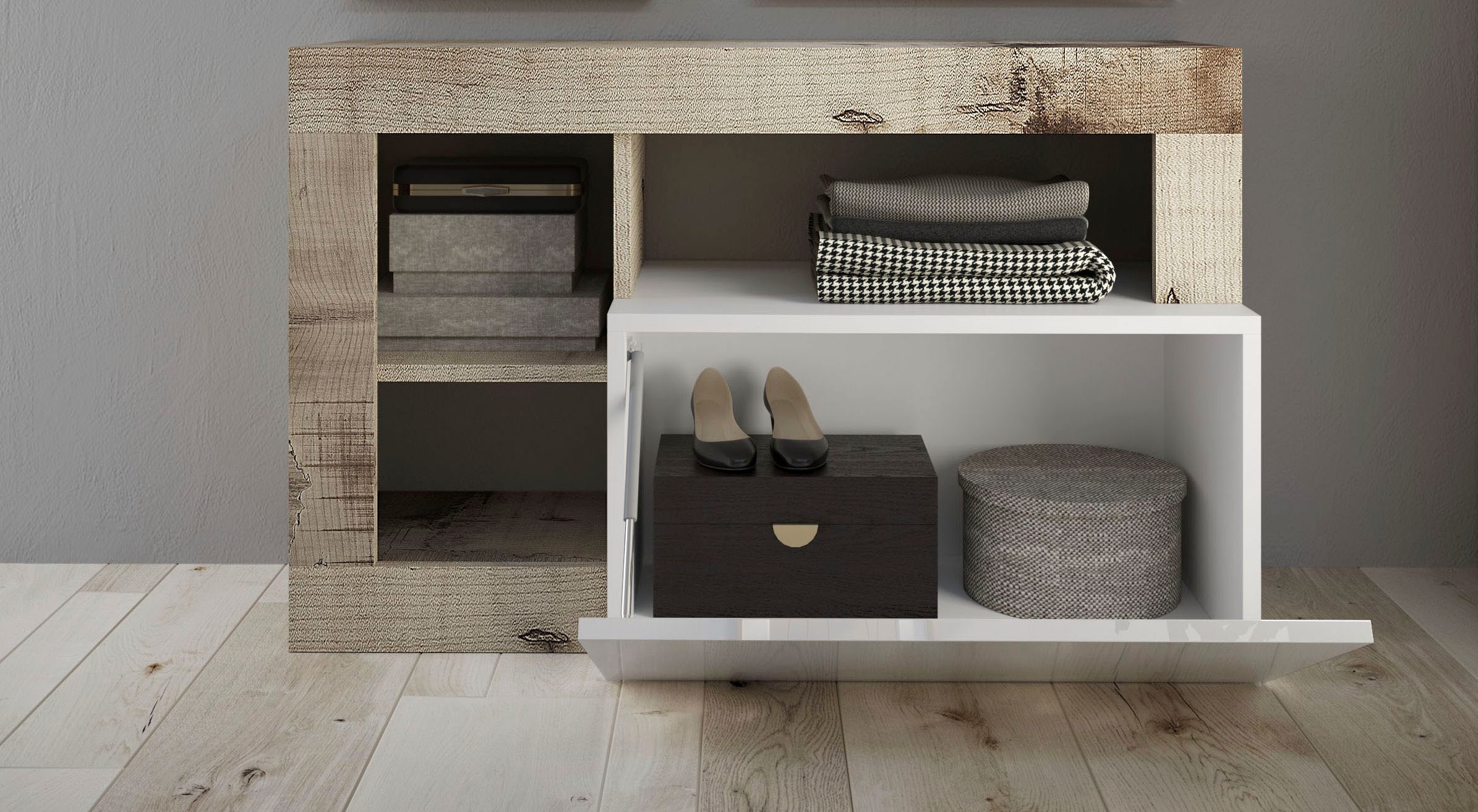 INOSIGN Garderobenschrank »Hamburg, Breite 91 cm« mit 1 Klappe