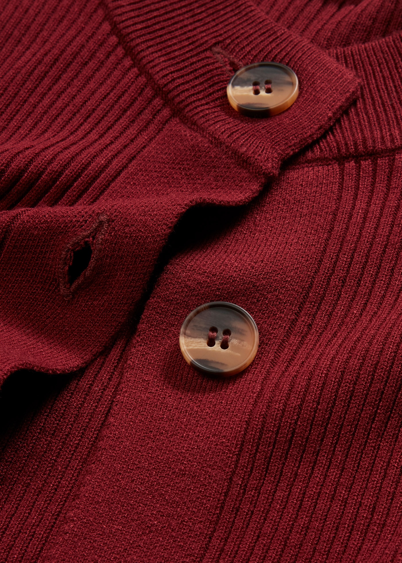 bonprix Strickjacke Ripp-Strickjacke in Viskose-Mix