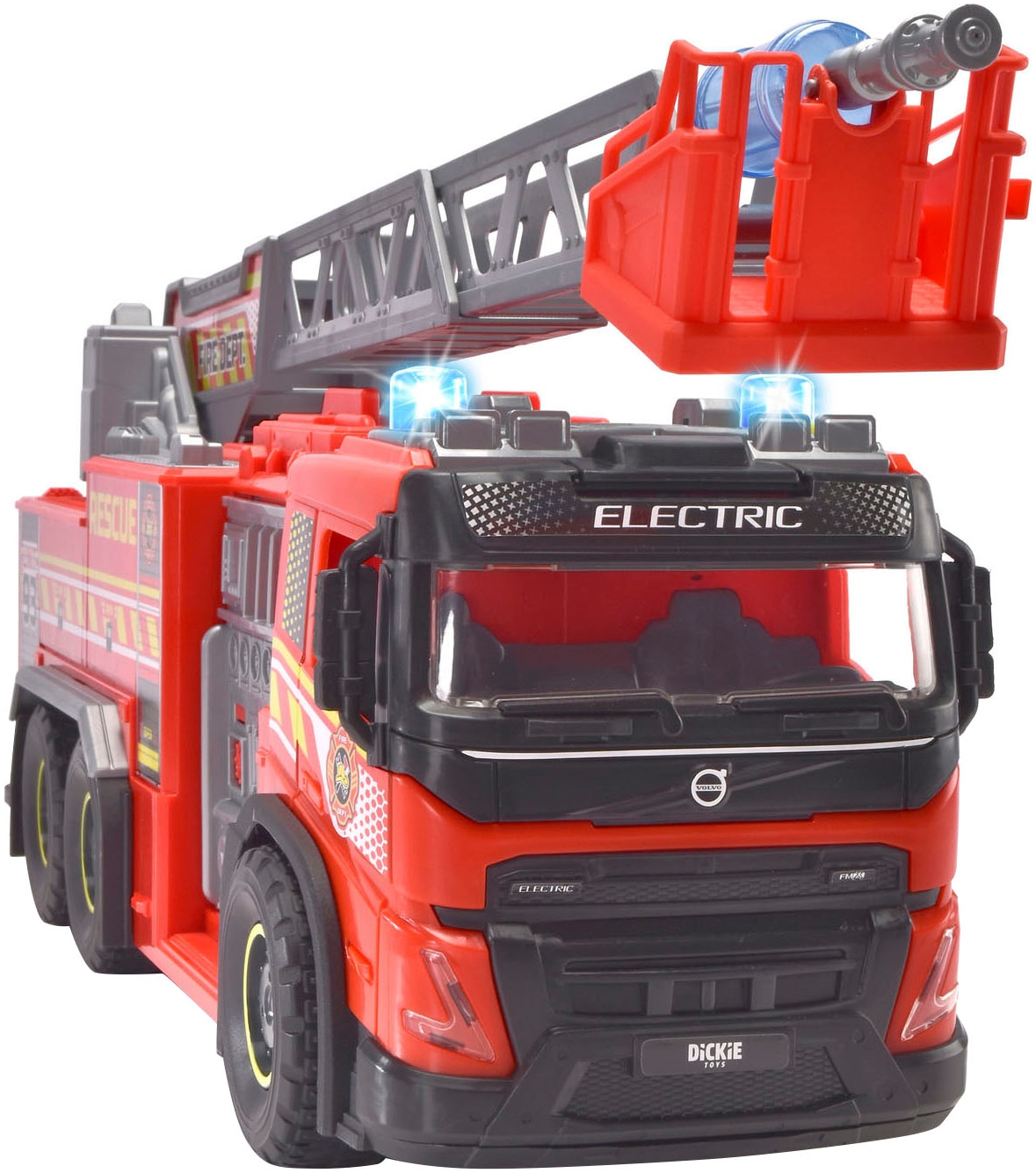 Dickie Toys Spielzeug-Feuerwehr »Giant Fire Truck«, mit Licht und Sound