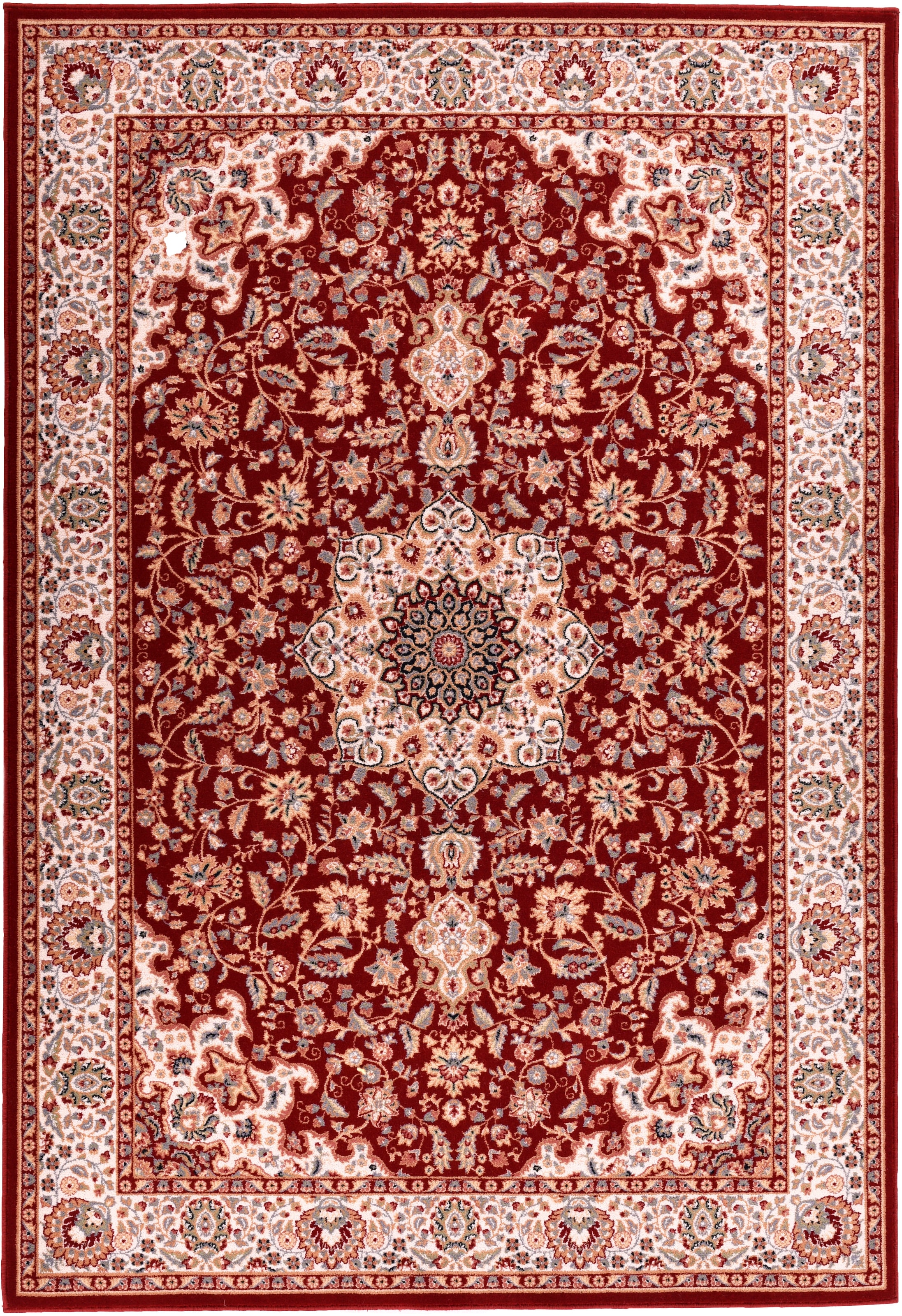 THEKO Wollteppich »Dolna - 859«, rechteckig, 10 mm Höhe, Kurzflor, reine Wolle, Orient-Optik