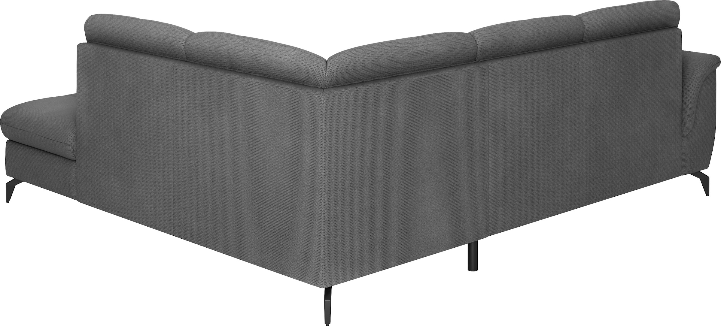 sit&more Ecksofa »Zora L-Form«, wahlweise mit Bettfunktion und Bettkasten