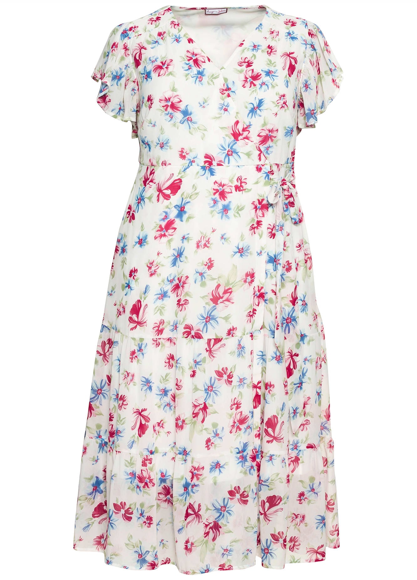 sheego by Joe Browns Chiffonkleid »Chiffonkleid«