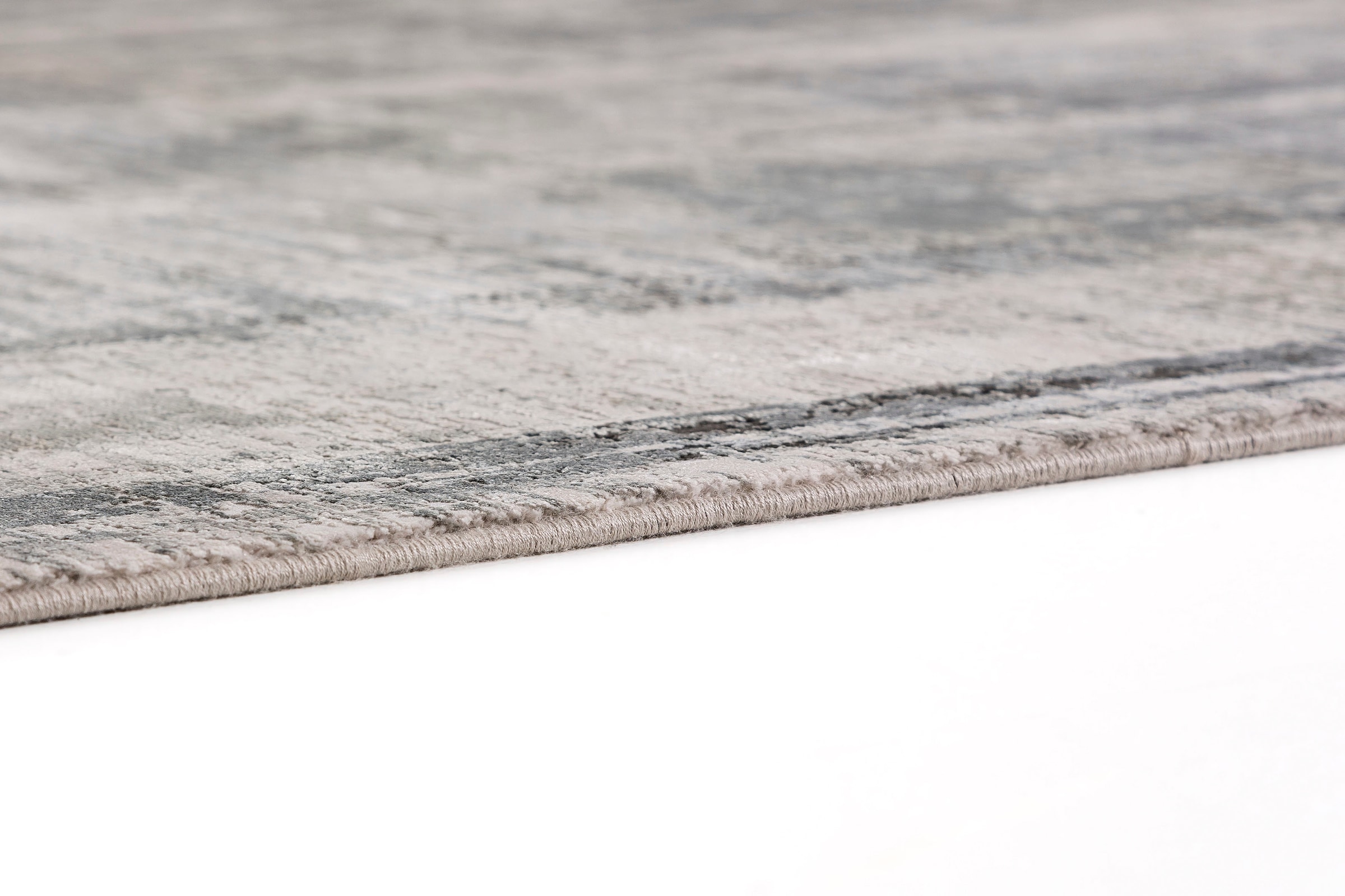 ASTRA Teppich »Gravina 223« rechteckig 8 mm Höhe eleganter seidiger Flor, Viskoseteppich, Hoch-Tief-Struktur