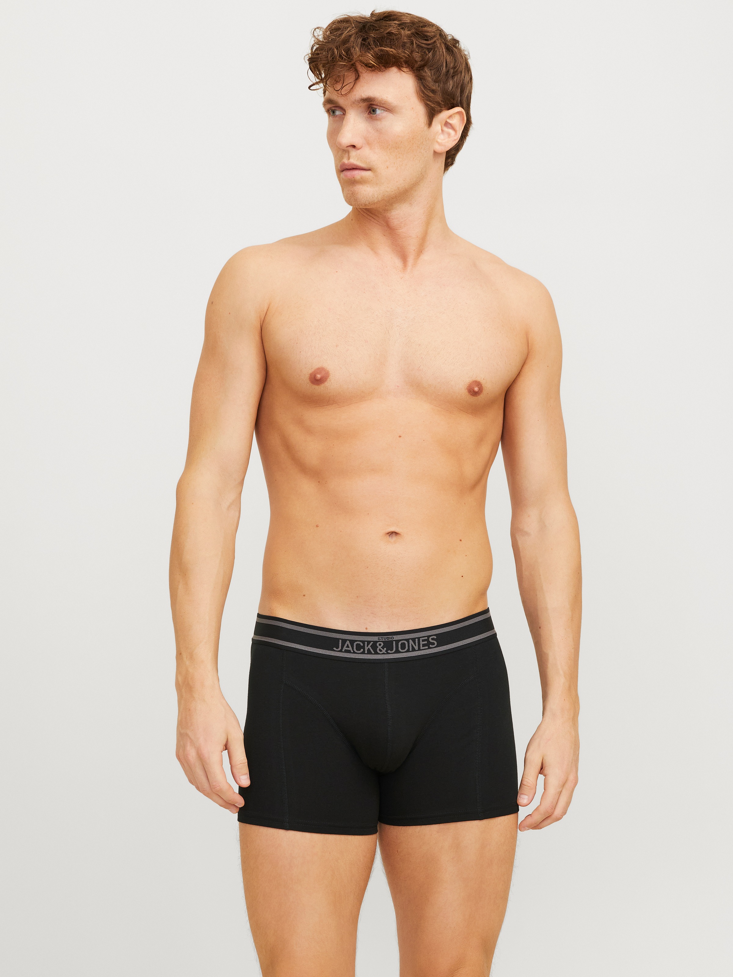 Jack & Jones Trunk »JACRICHARD TRUNKS 3 PACK SN«, (3 St.), mit Logo Schriftzug3