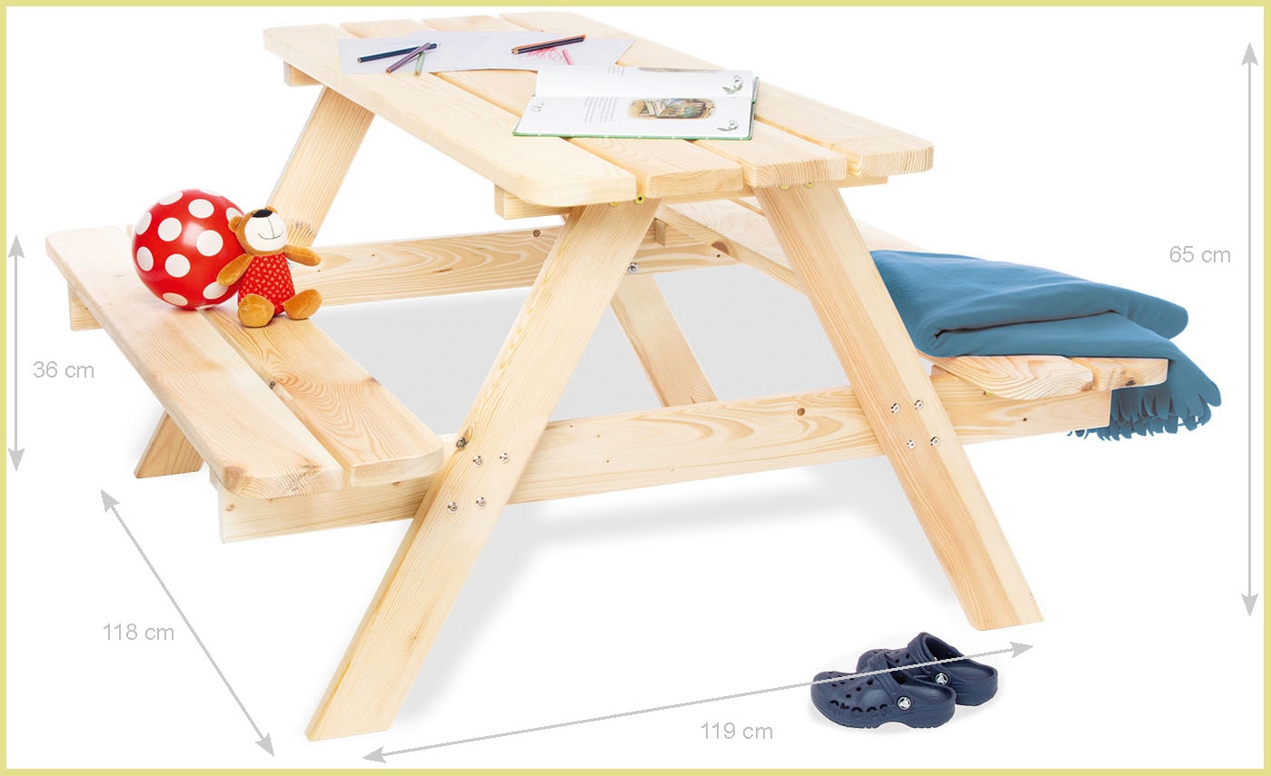 Pinolino® Kindersitzgruppe »Nicki Maxi«, BxLxH: 119x118x65 cm im OTTO  Online Shop