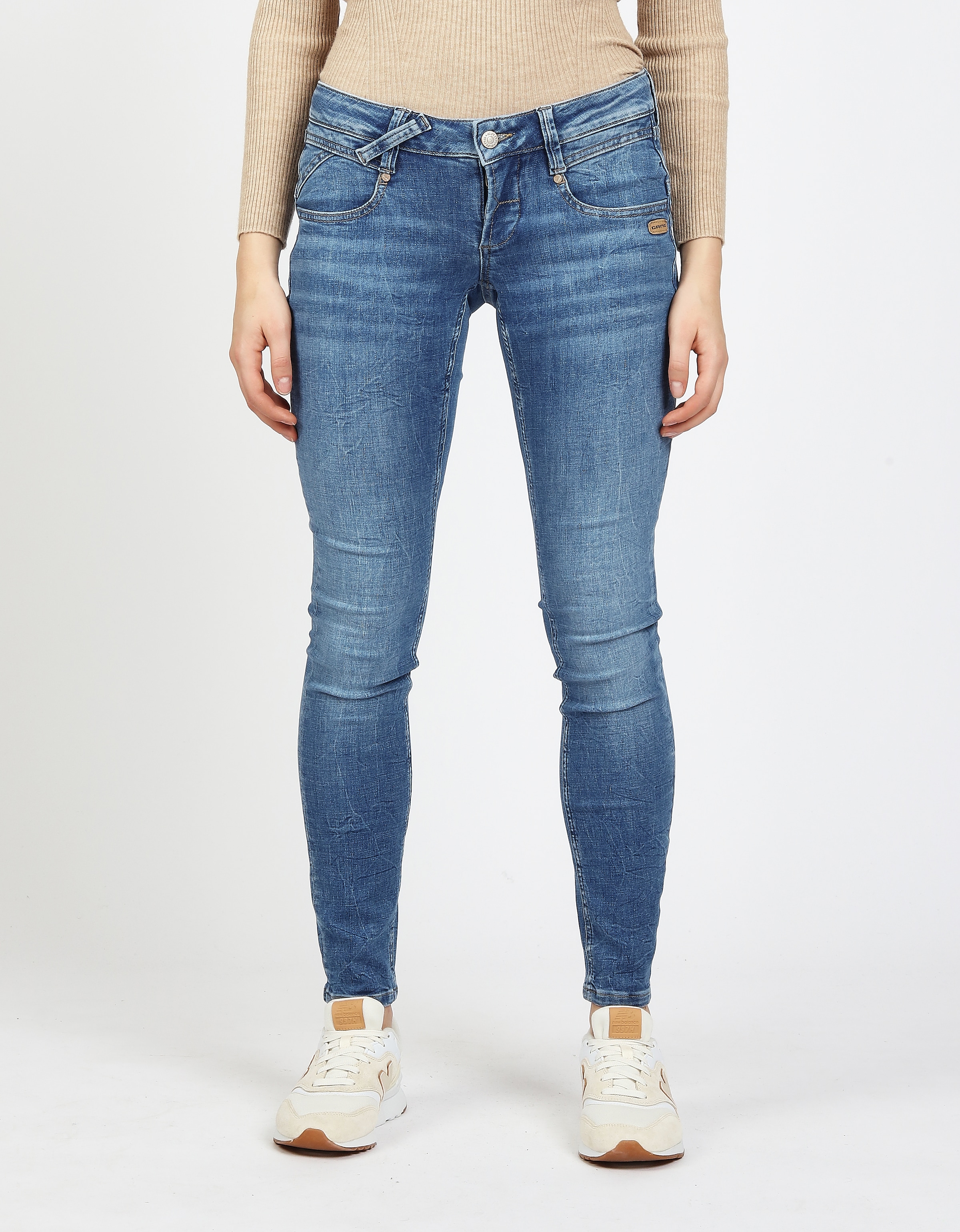 GANG Skinny-fit-Jeans »94NENA« mit modischer Waschung