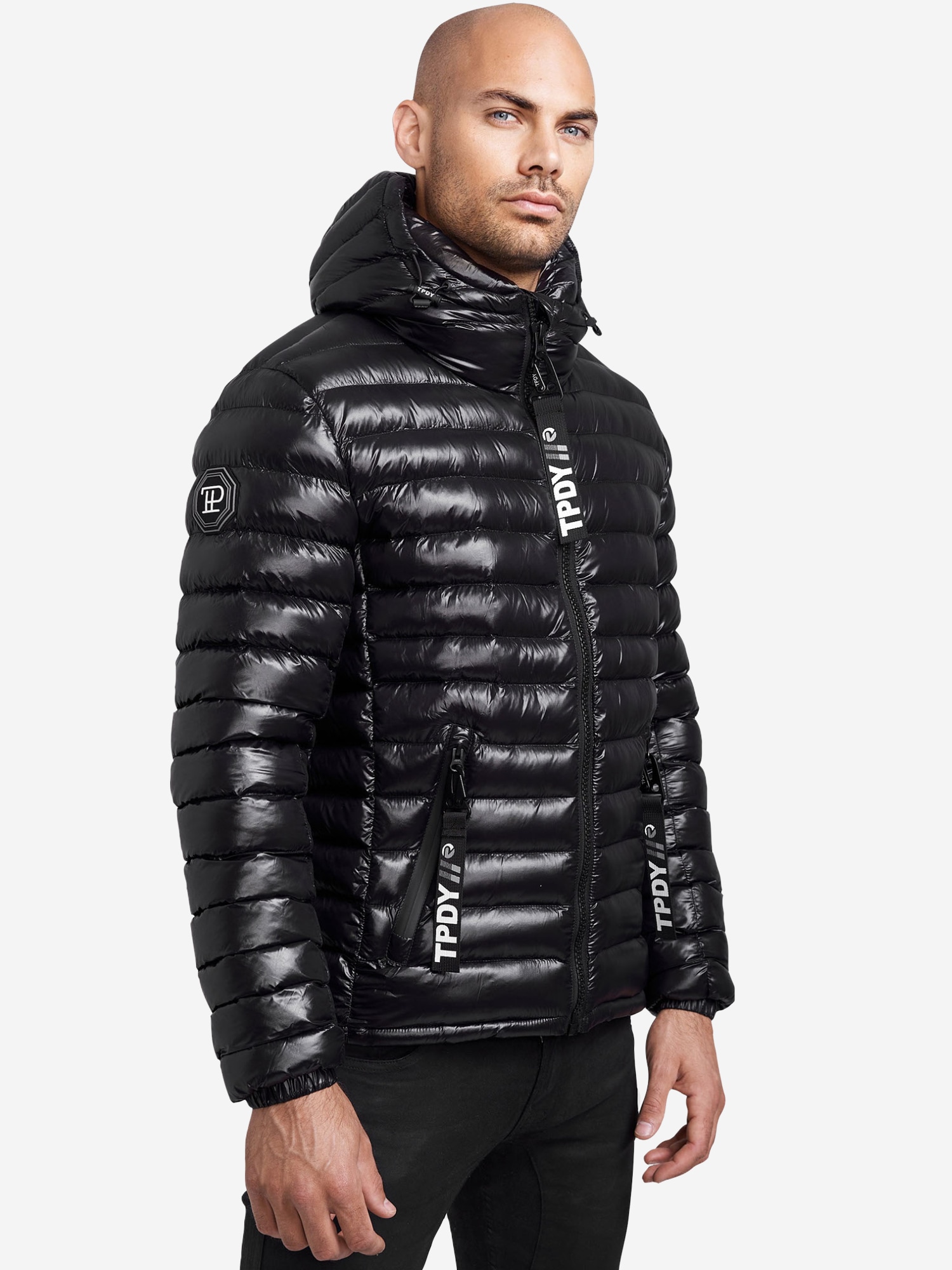 trueprodigy Winterjacke »Adan Reflektierende Zipper« mit Kapuze