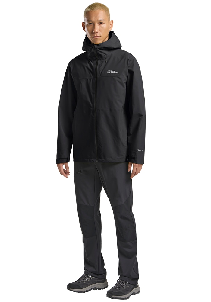 Jack Wolfskin Funktionsjacke »HIGHEST PEAK 3L JKT M«, mit Kapuze