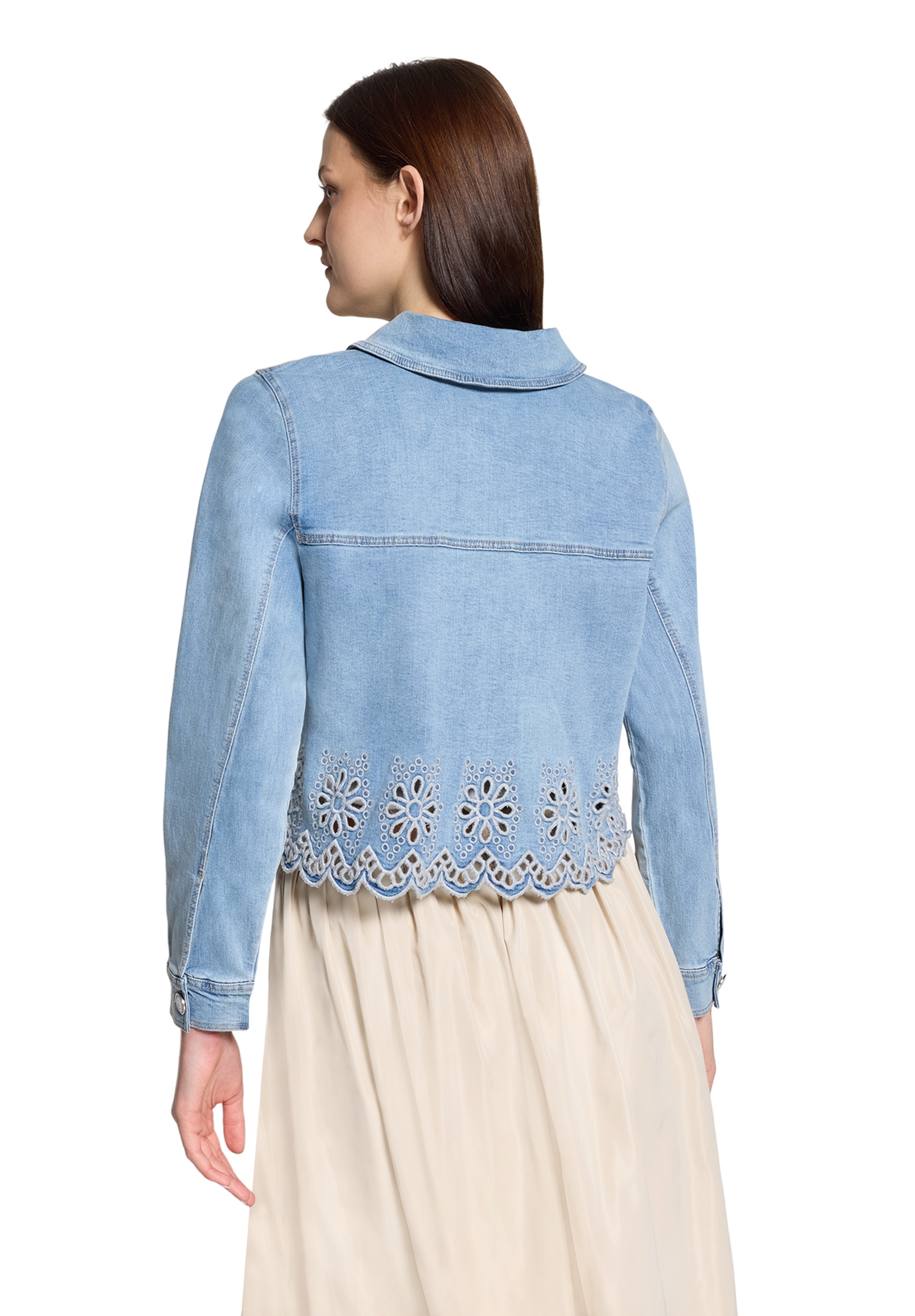 Cartoon Jeansblazer »Jeansjacke mit Stickerei«
