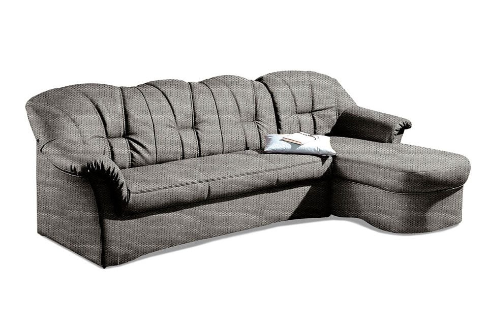 DOMO collection Ecksofa Papenburg L-Form, in großer Farbvielfalt, wahlweise mit Bettfunktion