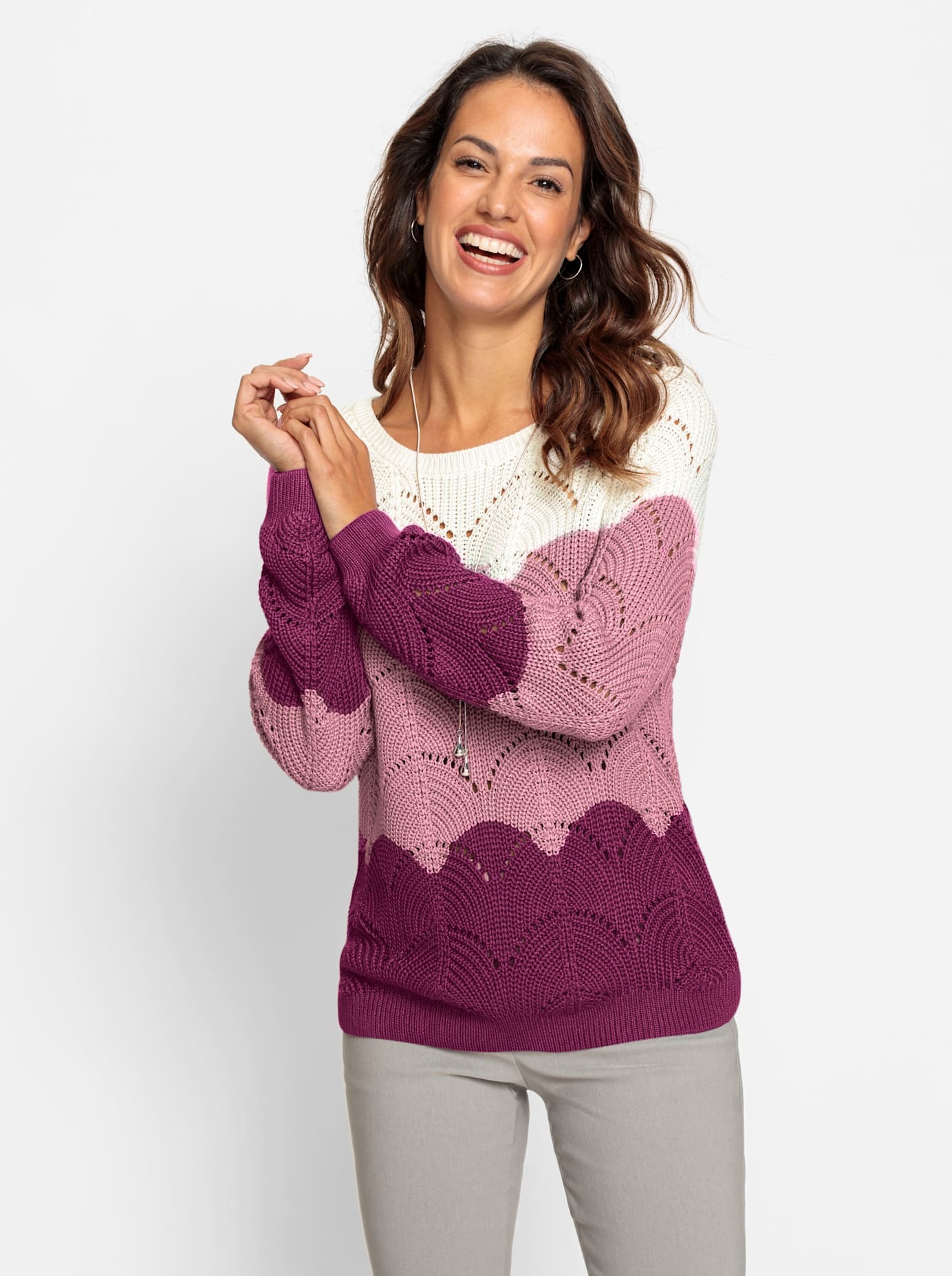 Inspirationen Strickpullover »Pullover«