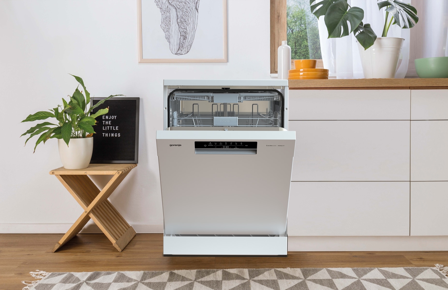 GORENJE Standgeschirrspüler »GS643C90W«, 16 Maßgedecke