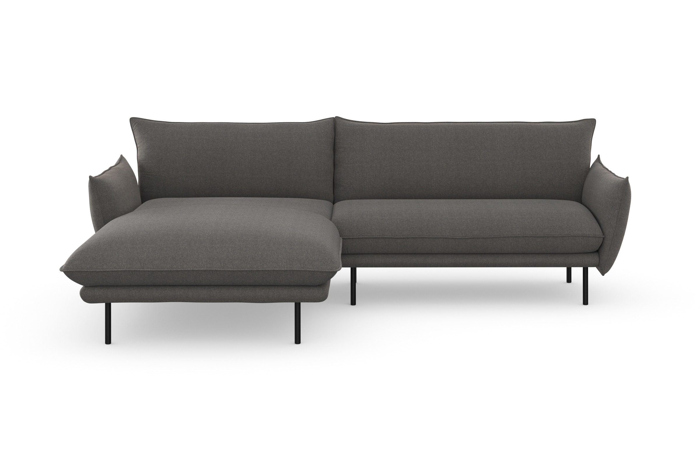 andas Ecksofa »Stine L-Form«, Besonderes Design durch Kissenoptik und Keder, by Morten Georgsen