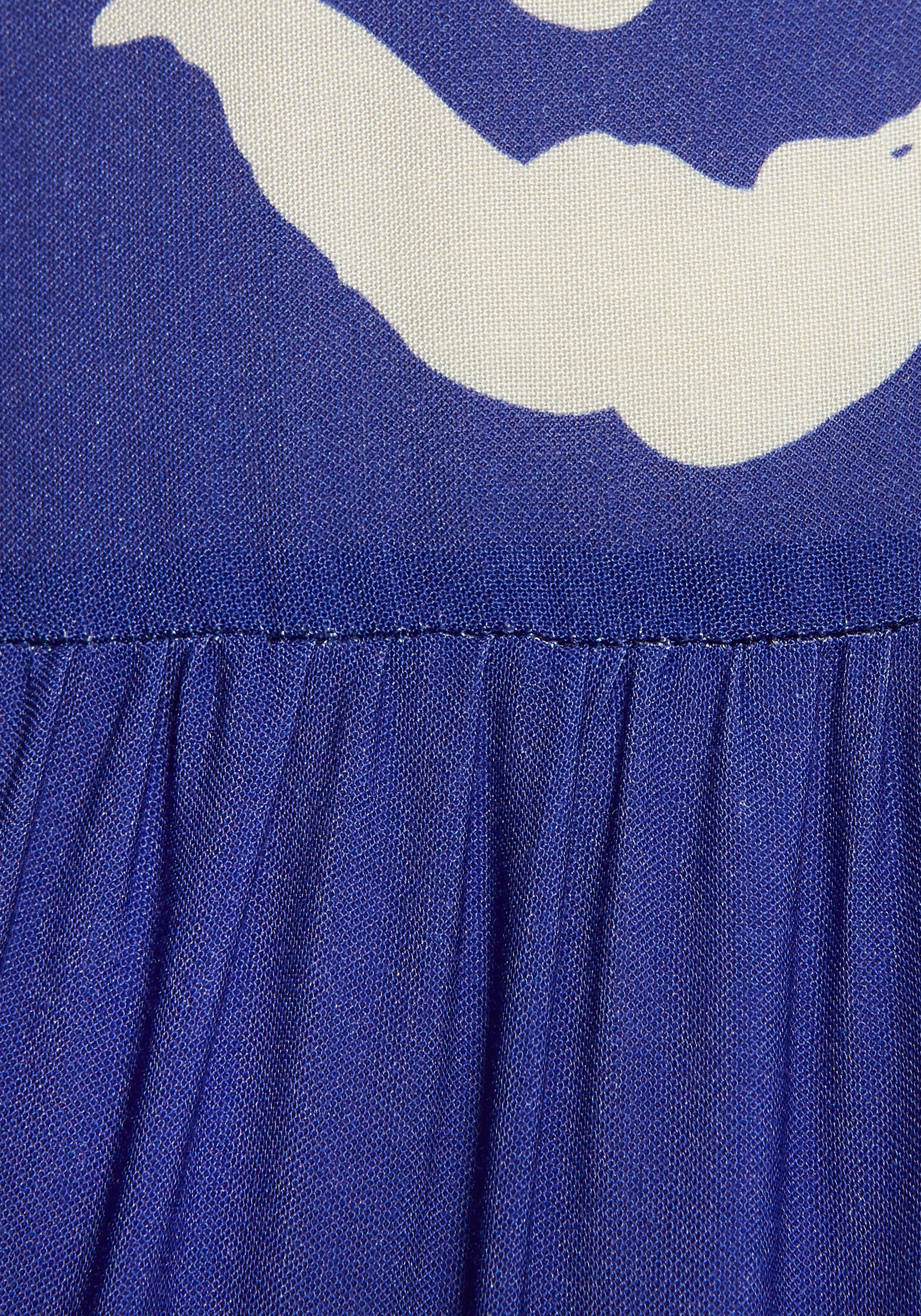 LASCANA Druckkleid, mit Volants