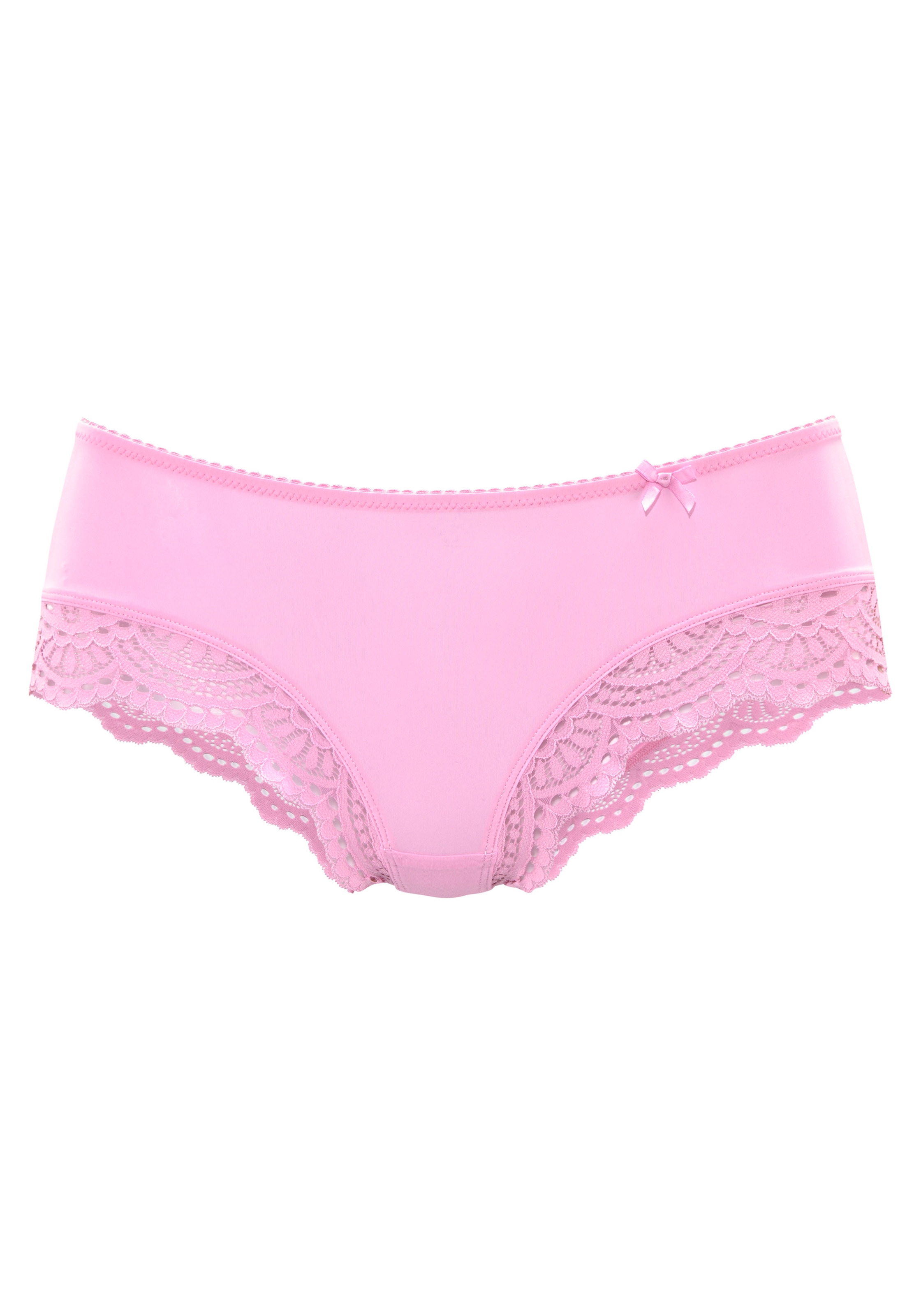 LASCANA Panty »Aurora«, mit edlem Spitzeneinsatz an den Beinausschnitten