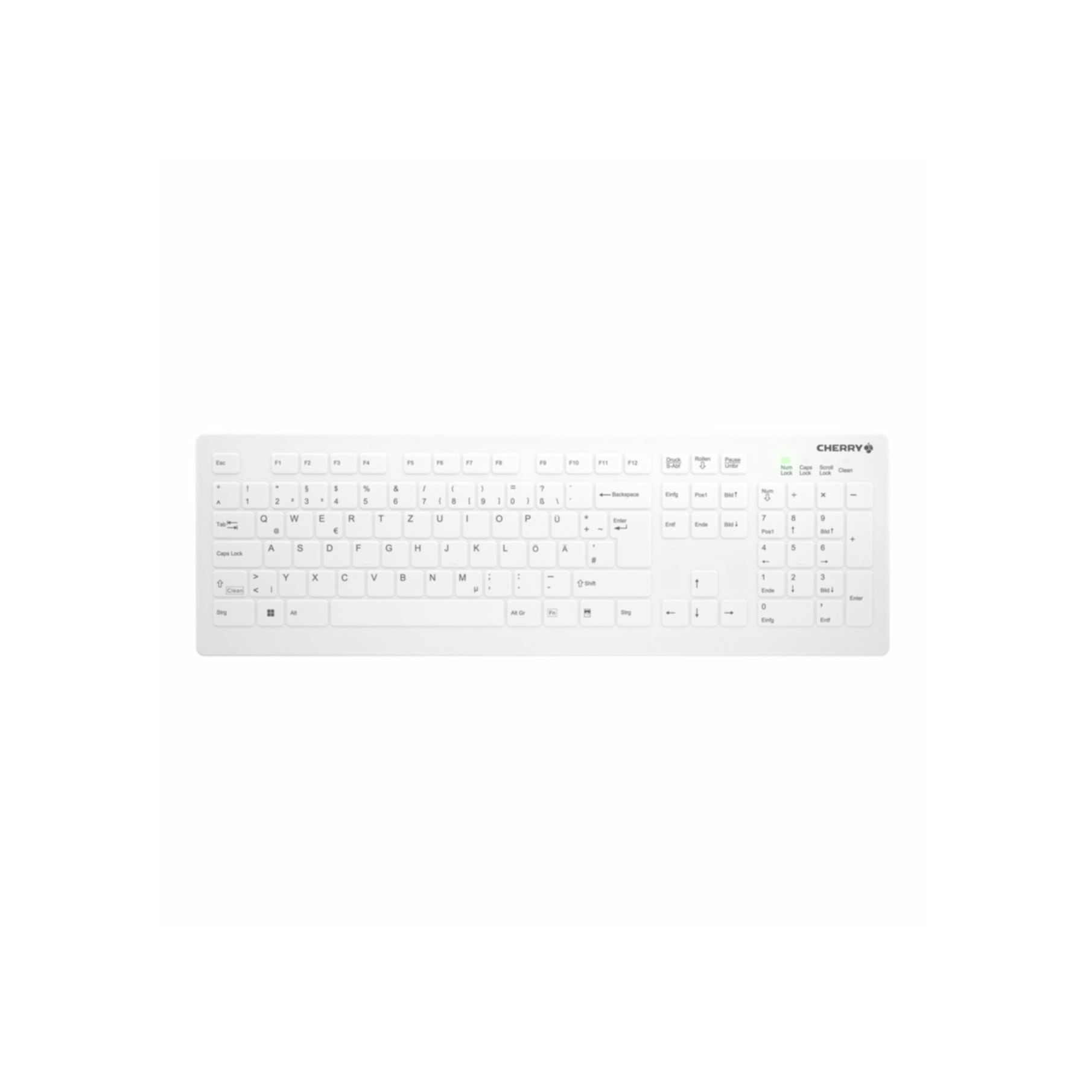Cherry Tastatur »AK-C8112«, (Fn-Tasten-Ziffernblock-Windows-Sperrtaste)