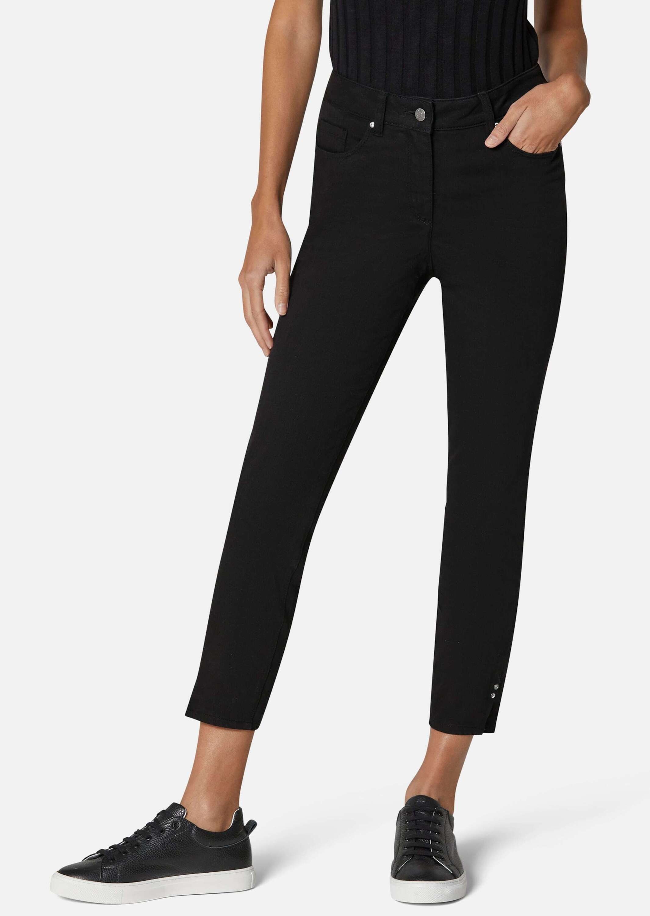 MADELEINE Regular-fit-Jeans »7/8 Jeans Schlanke 7/8-Jeans mit Strass-Dekoration«