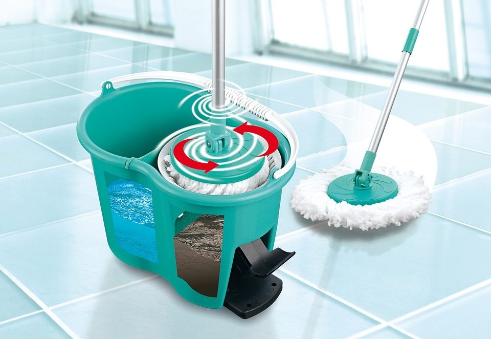 CLEANmaxx Bodenwischer-Set »Basis-Set & Ersatz-Moppaufsatz«