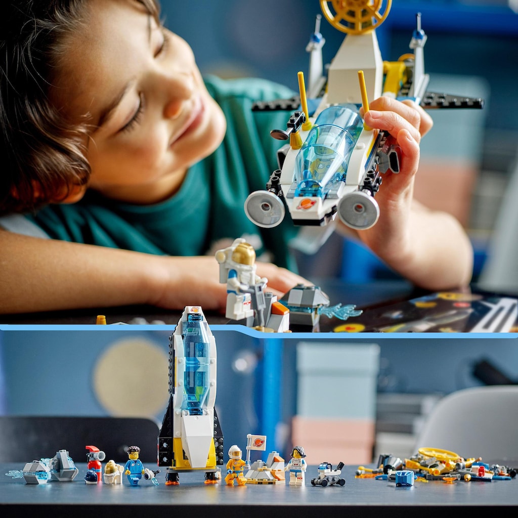 LEGO® Konstruktionsspielsteine »Erkundungsmissionen im Weltraum (60354), LEGO® City«, (298 St.)