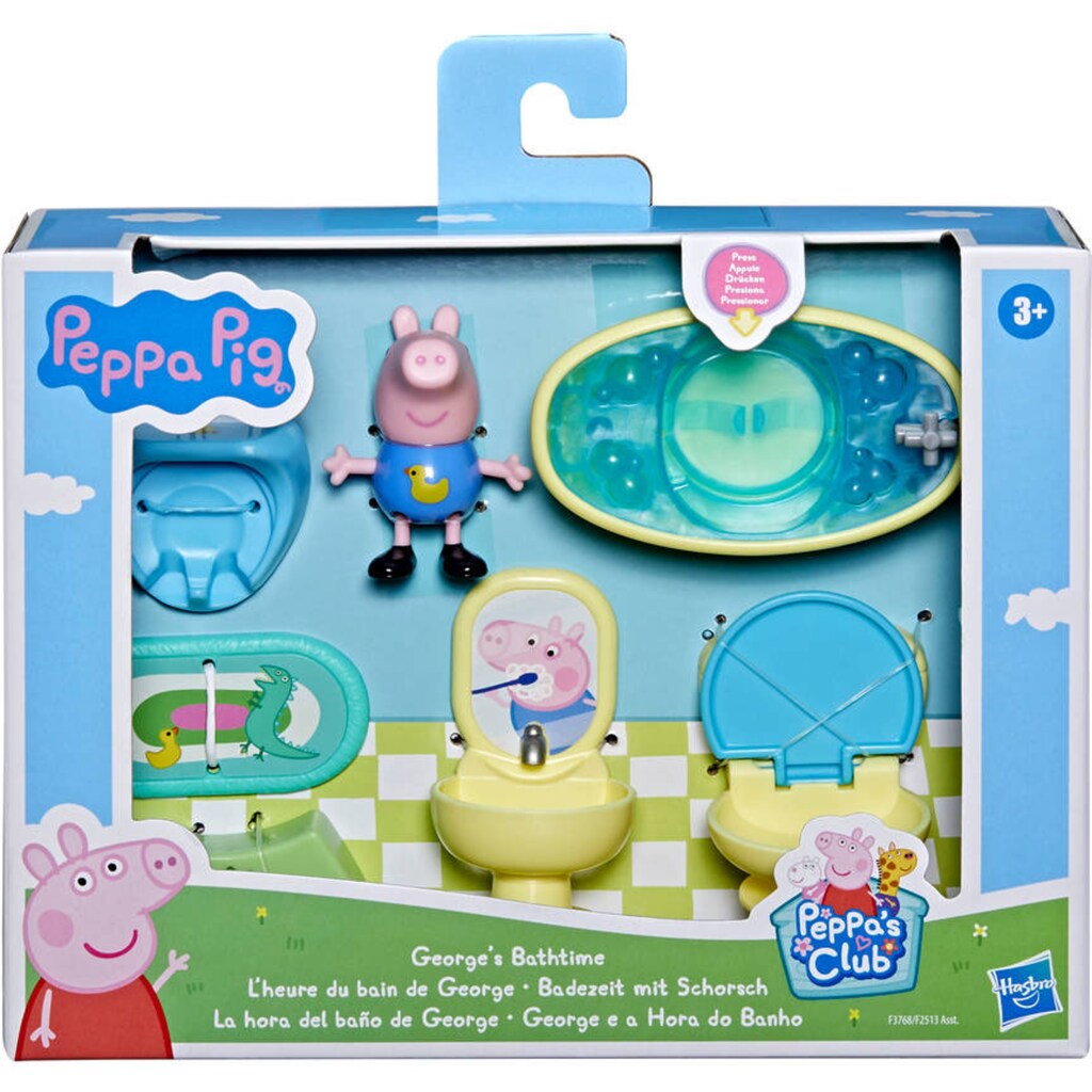 Hasbro Spielwelt »Peppa Pig, Badezeit mit Schorsch«