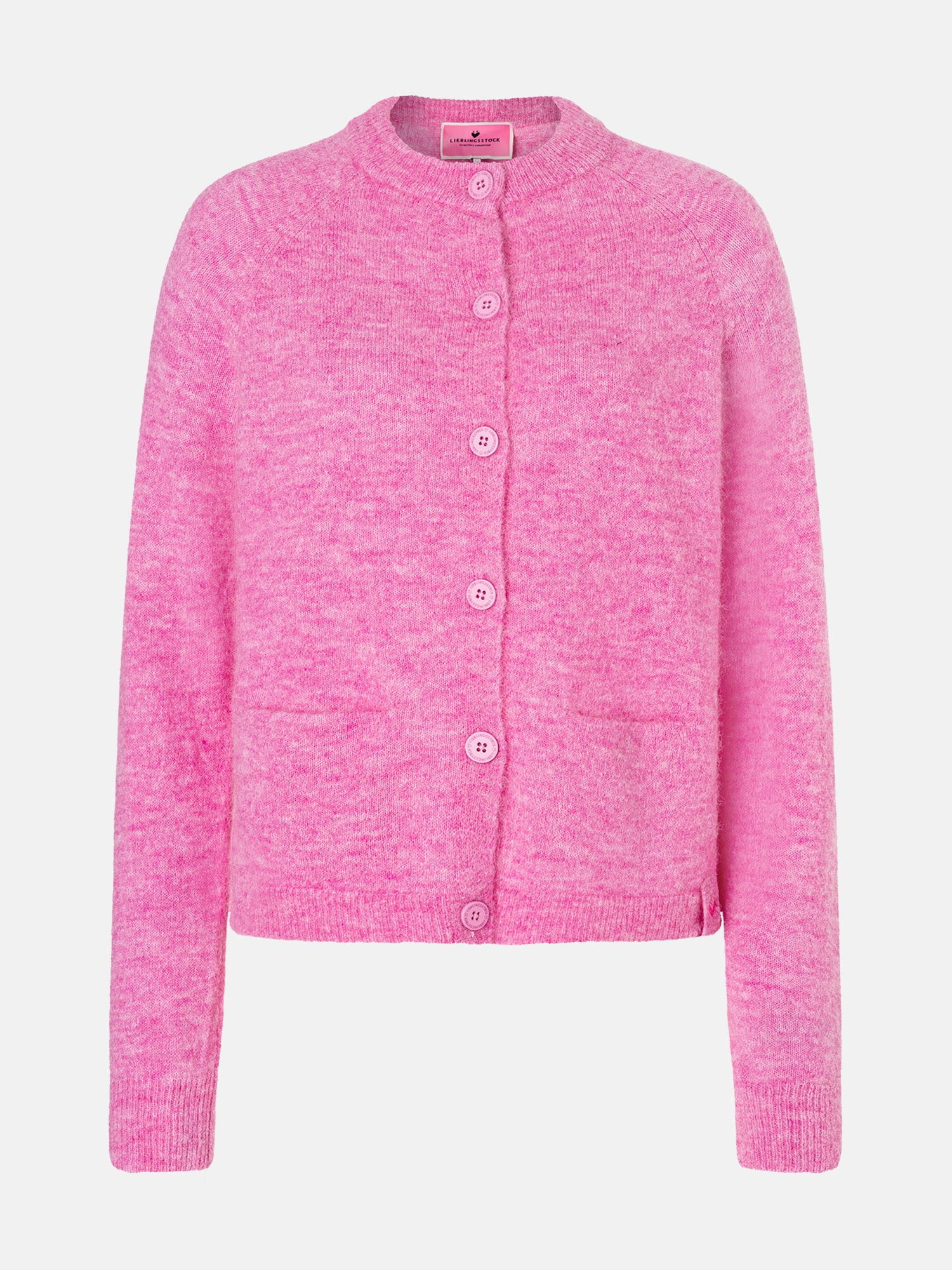 Lieblingsstück Strickjacke »AnnickL« mit aufgesetzten Taschen