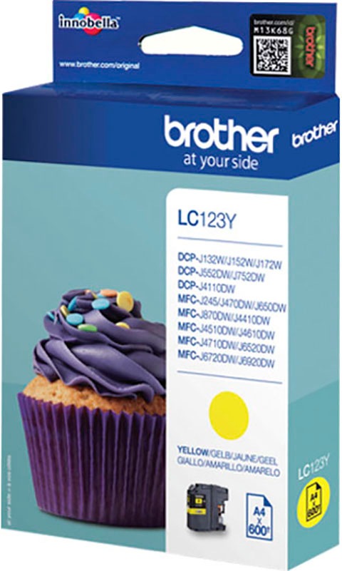 Brother Tintenpatrone »LC-123Y«