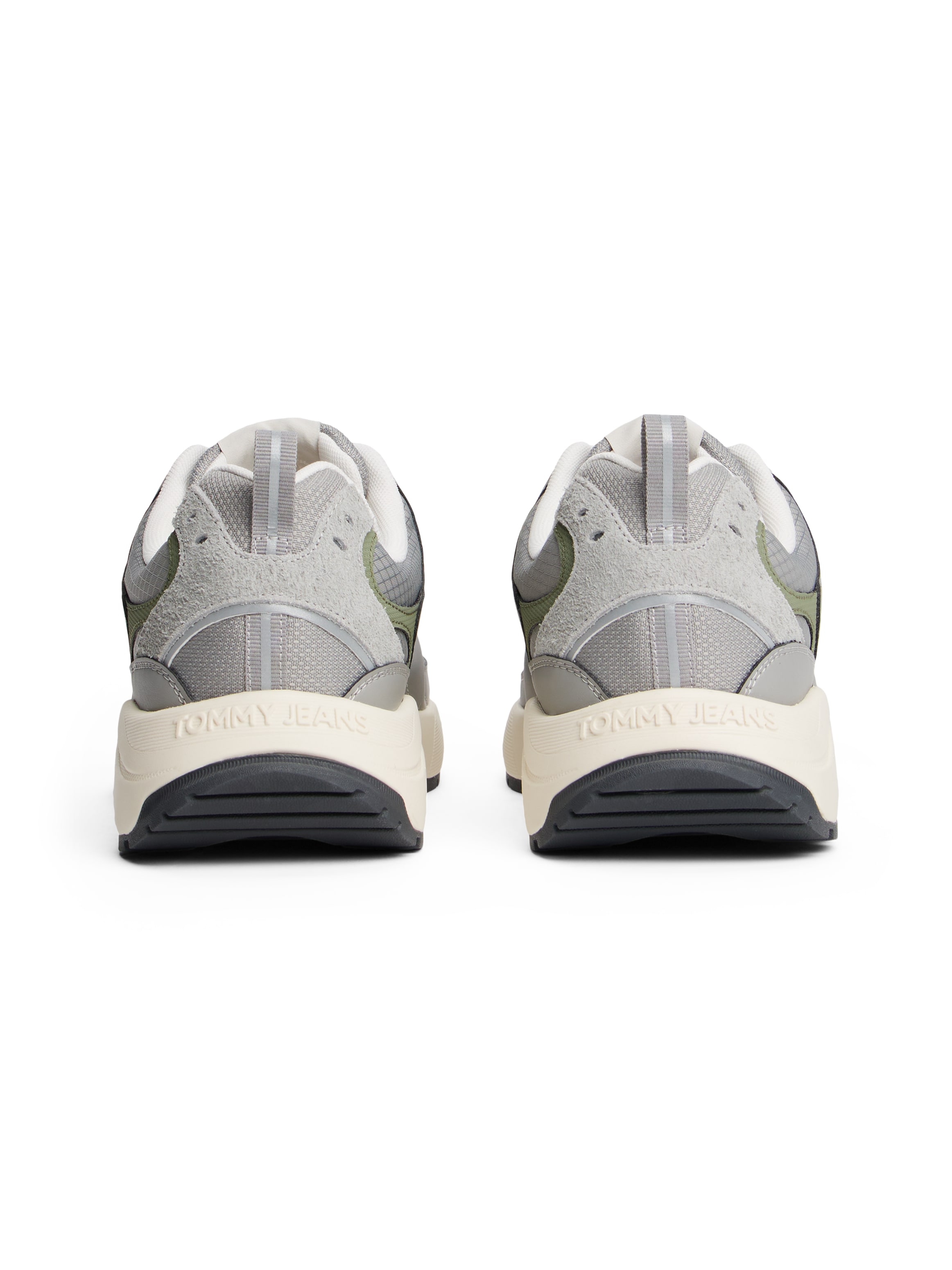 Tommy Jeans Sneaker »TJM RUNNER MIX MATERIAL«  , Freizeitschuh, Halbschuh, Schnürer mit abgepolstertem Schaftrand