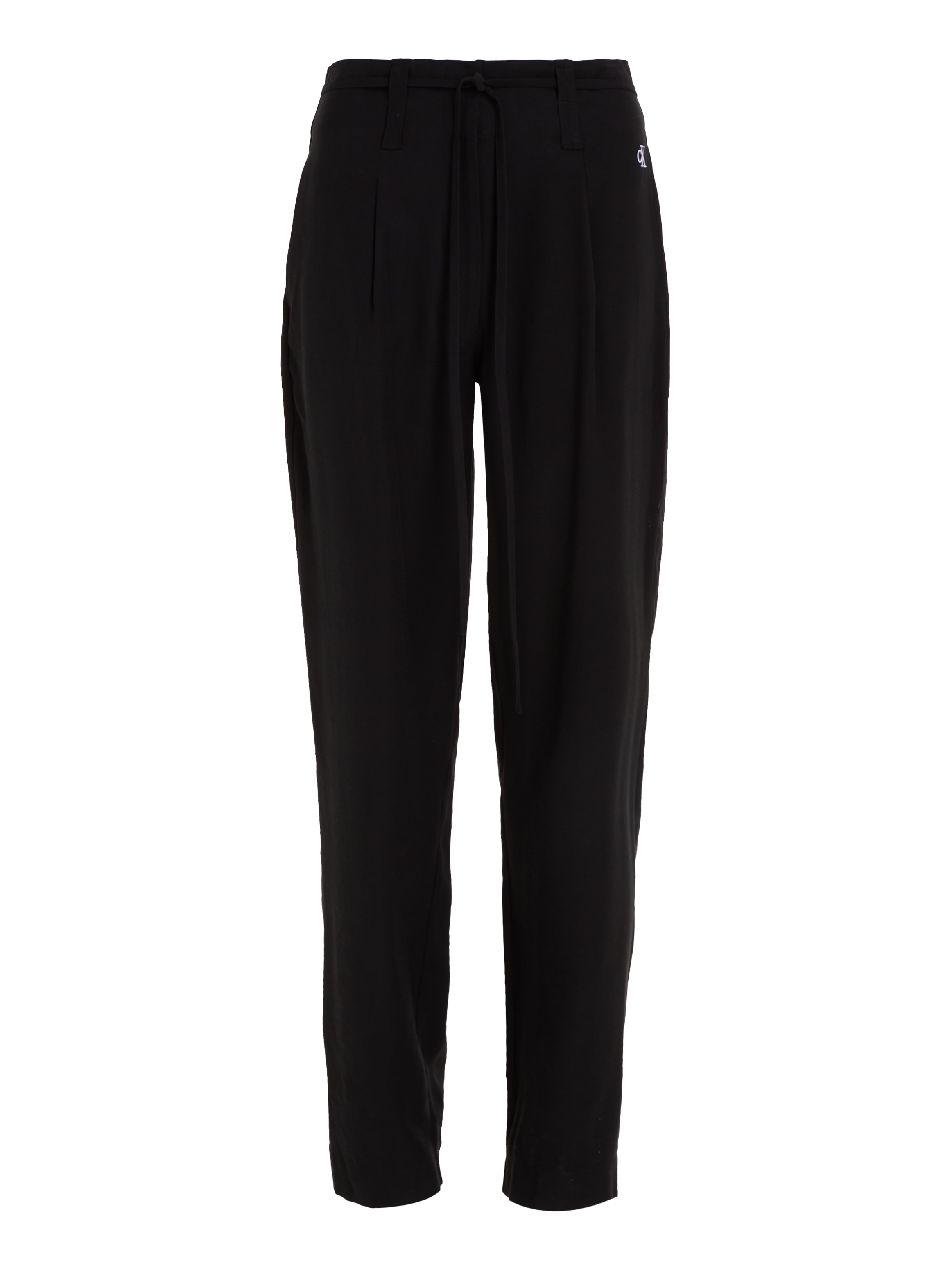 Calvin Klein Jeans Webhose »WAIST TIES TAPERED TWILL PANT«, mit Logomarkenlabel