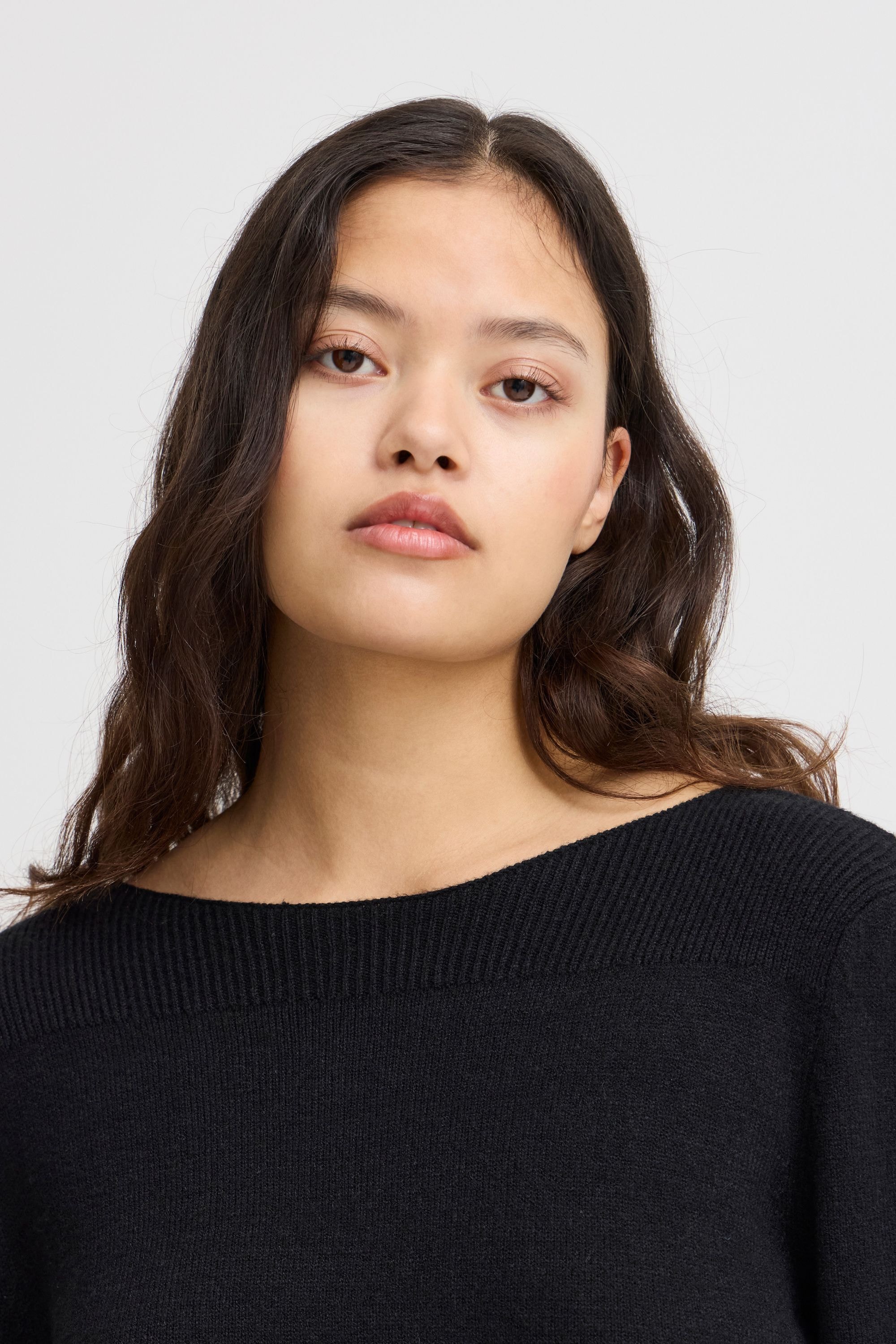 Ichi Strickfleece-Pullover »Strickpullover IHVIRELLE LS«
