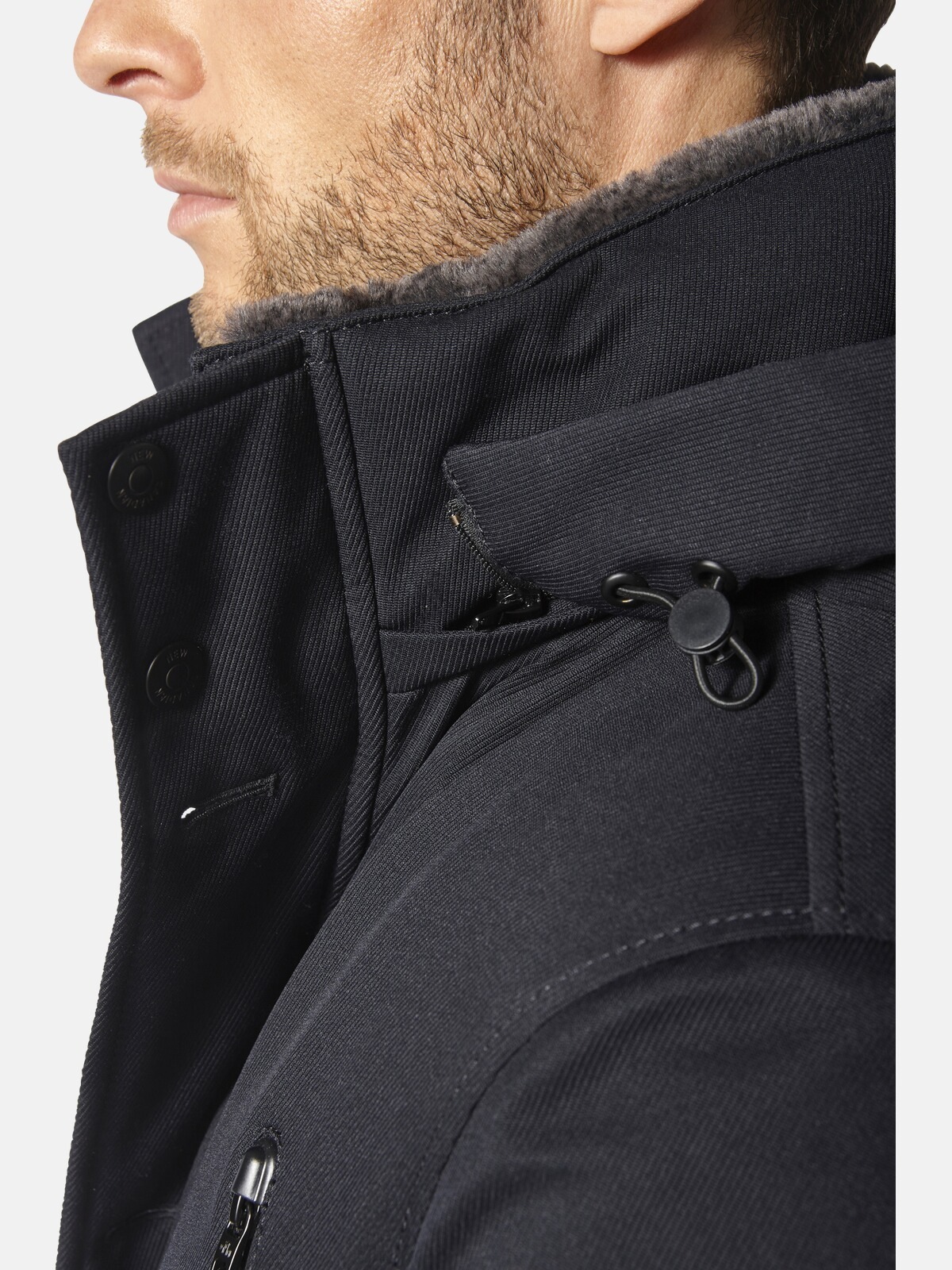 Babista Parka »Jacke LOROTESSO«, (1 St.), mit abnehmbarem Fellkragen