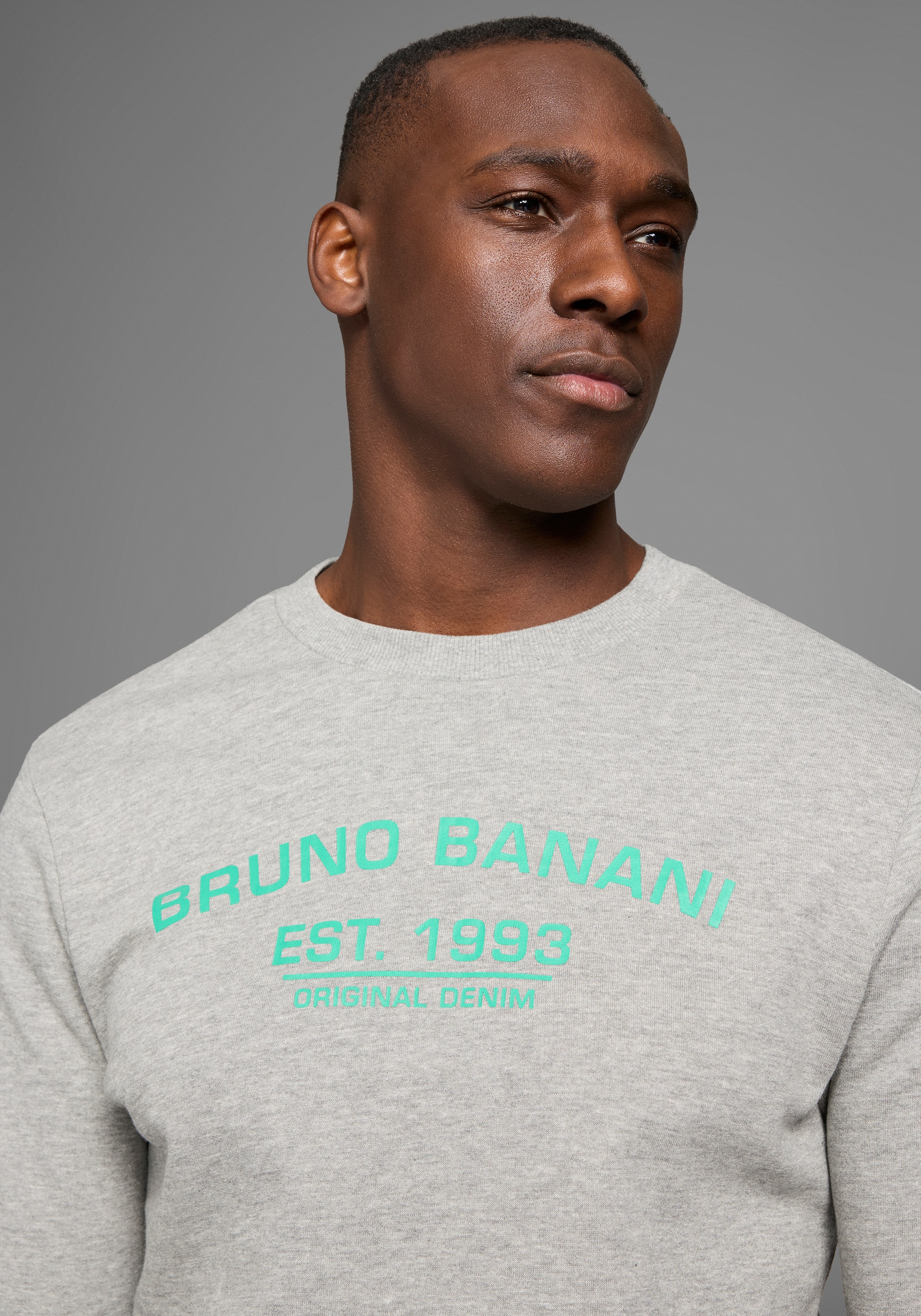 Bruno Banani Sweatshirt, mit Logoprint - NEUE KOLLEKTION