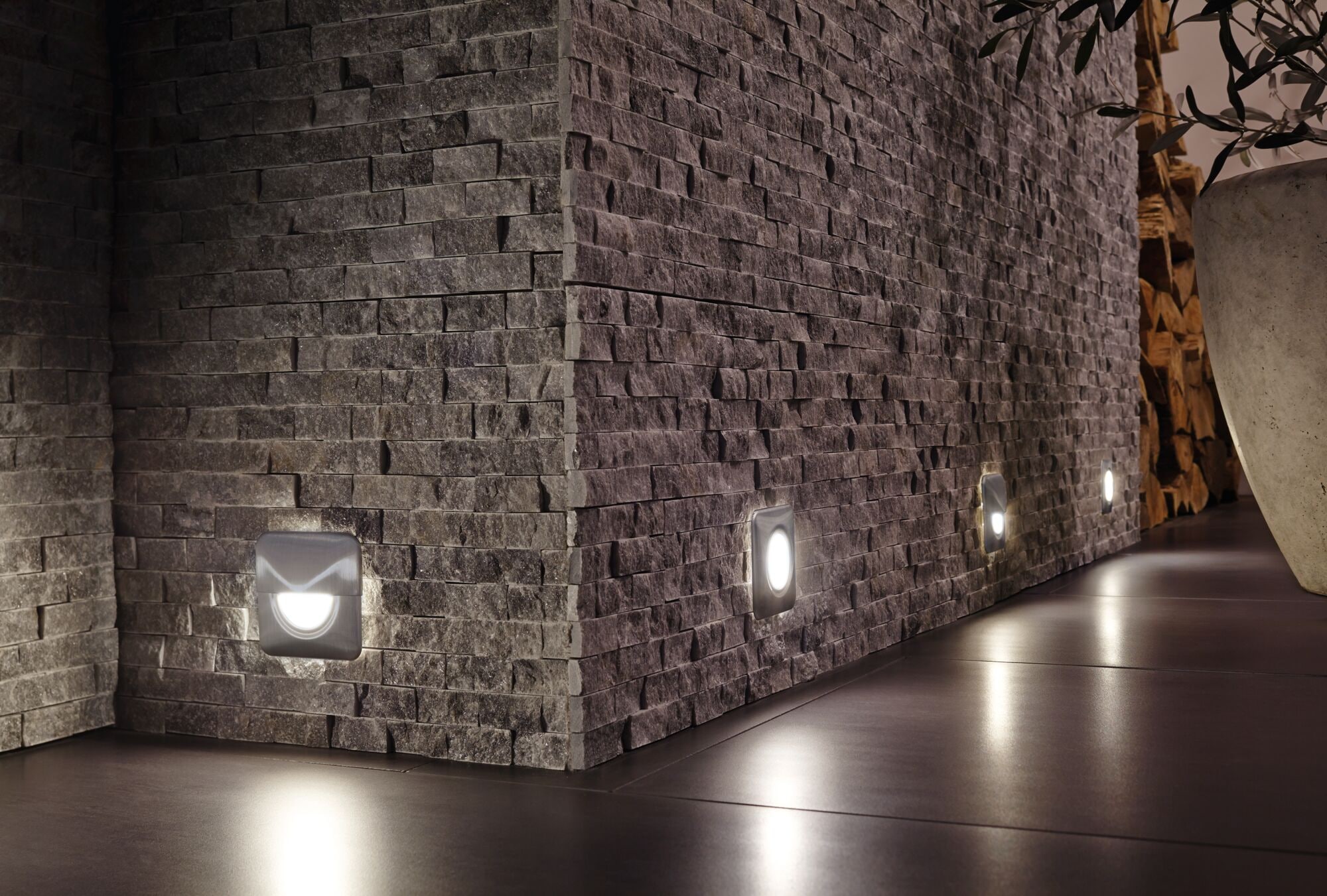 Paulmann LED Wandleuchte »Special Line IP65 rund 76mm 1,4W 60lm 230V 4000K Opal« 1 Stk. Neutralweiß Wandeinbauleuchte