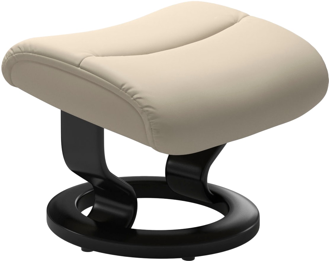 Stressless® Relaxsessel »View« Set, Relaxsessel mit Hocker,  mit Classic Base, Größe S,Gestell Schwarz