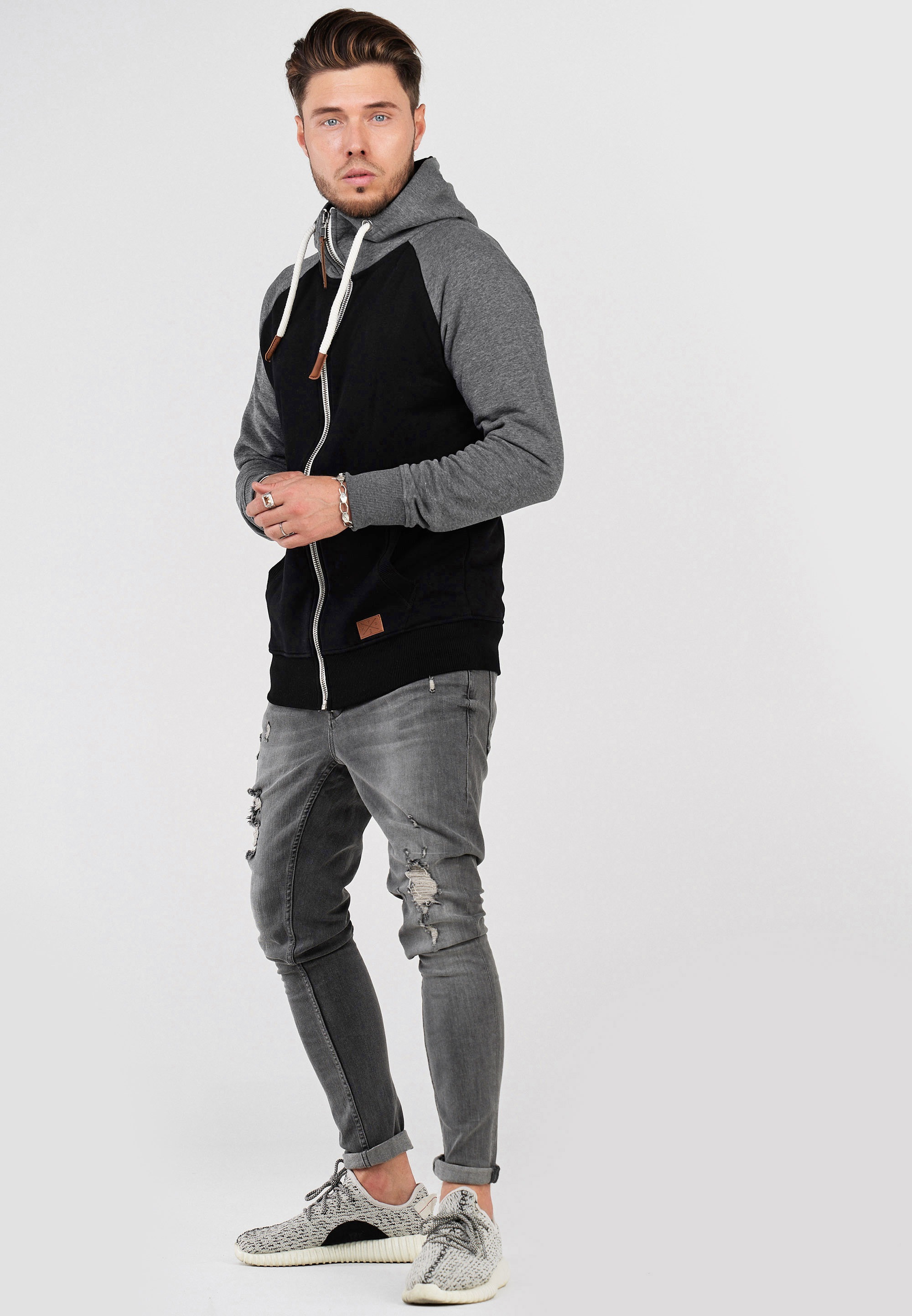 SOULSTAR Kapuzensweatjacke »Hoodie Weicher Kapuzenpullover Sweatshirt«