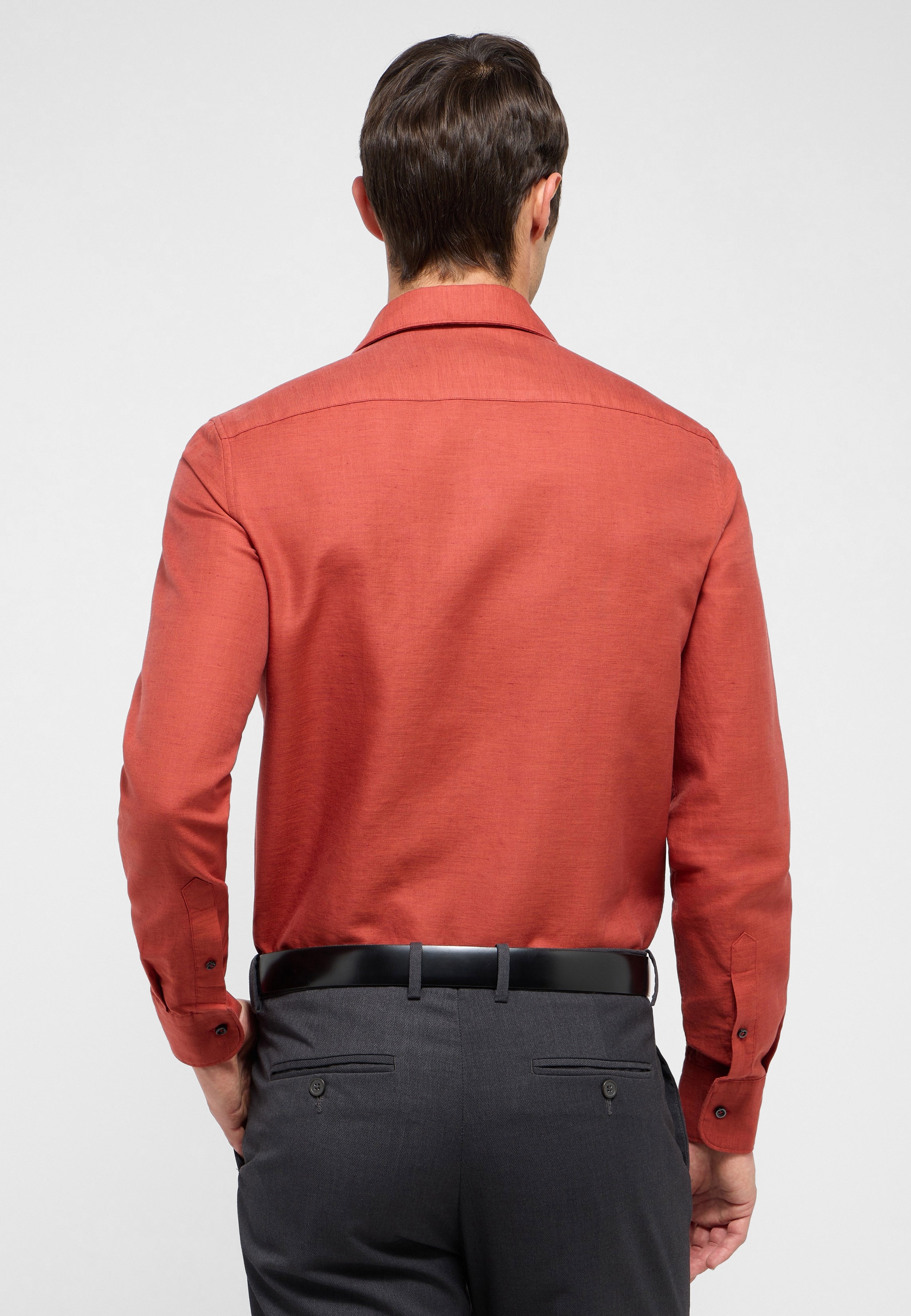 Eterna Langarmhemd »SLIM FIT«, EASY IRON (bügelleicht)