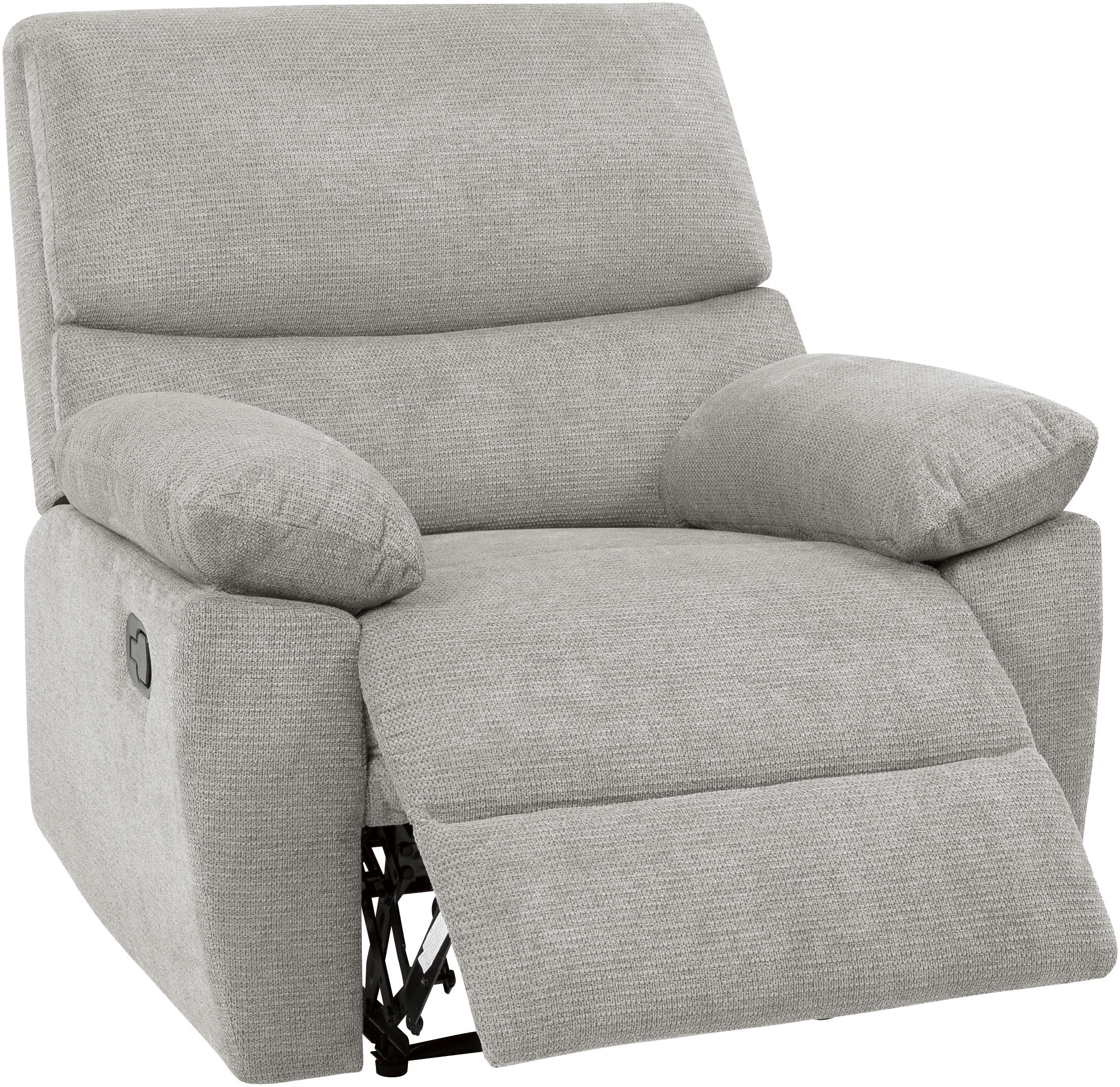 Home affaire Relaxsessel »LANNOY, TV-Sessel, elektr. o. manuelle Relaxfunktion, USB A/C,«, Sessel mit Liegefunktion 105°-150°, Federkernpolsterung