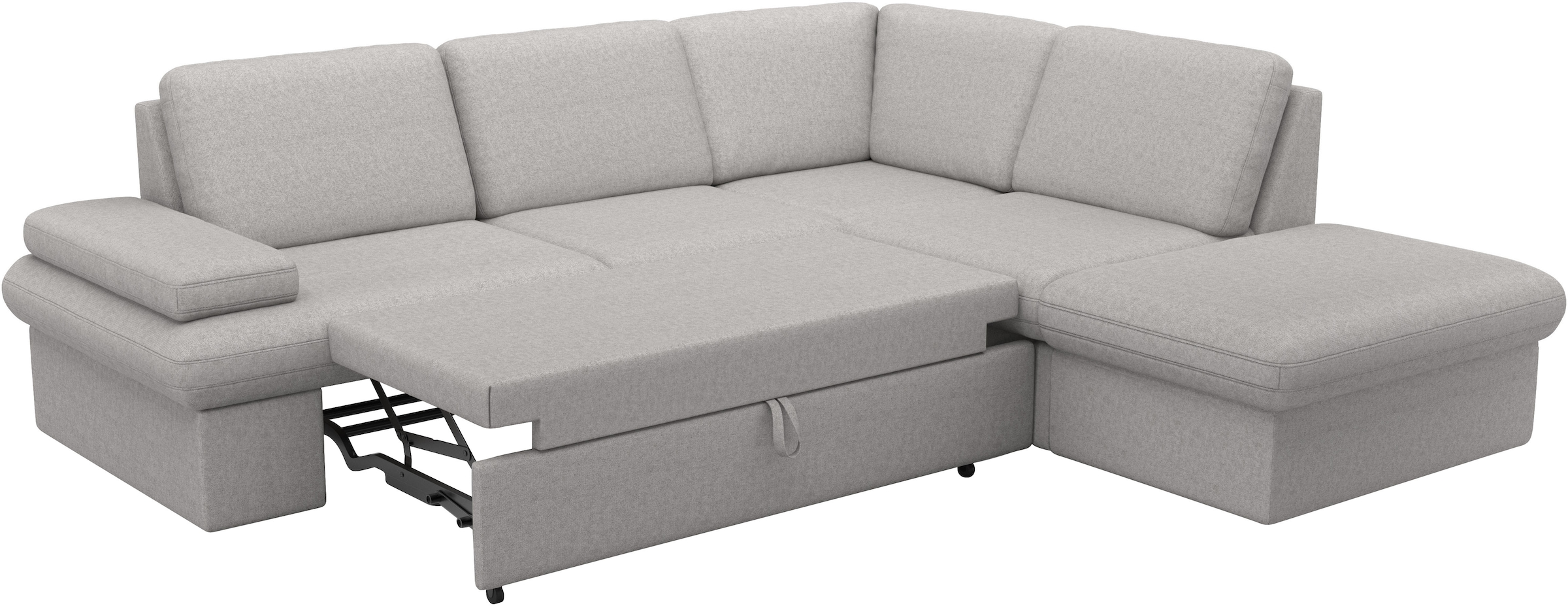 sit&more Ecksofa »Moreno«, mit Armteilverstellung,wahlweise mit Bettfunktion