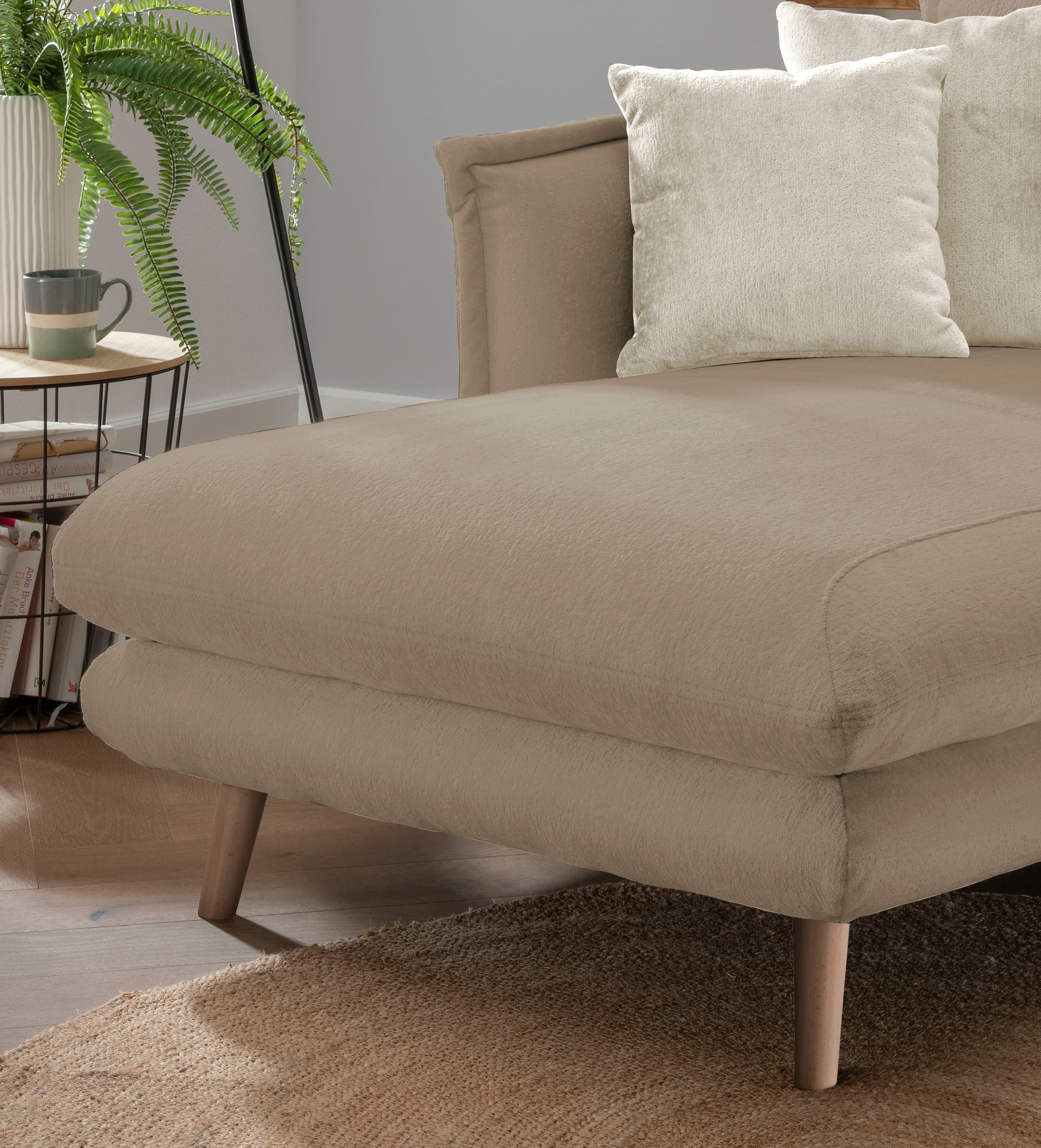 Home affaire Loveseat »Lazio« moderner Sessel mit einer bequemen Polsterung, 2 Stk. Zierkissen