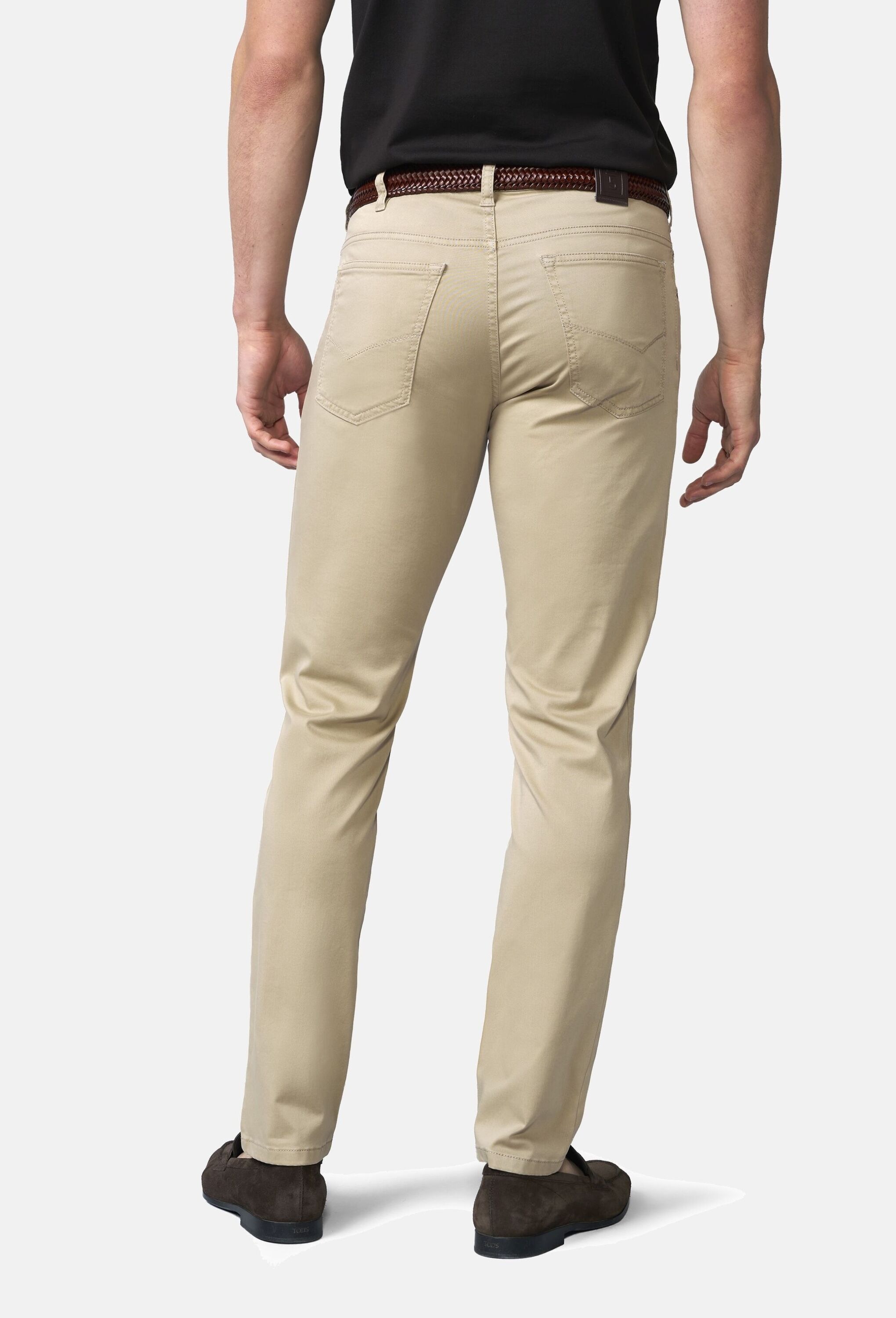 MEYER Chinohose »M5 Five 9-6106«  in Premium Satin M5 Serie